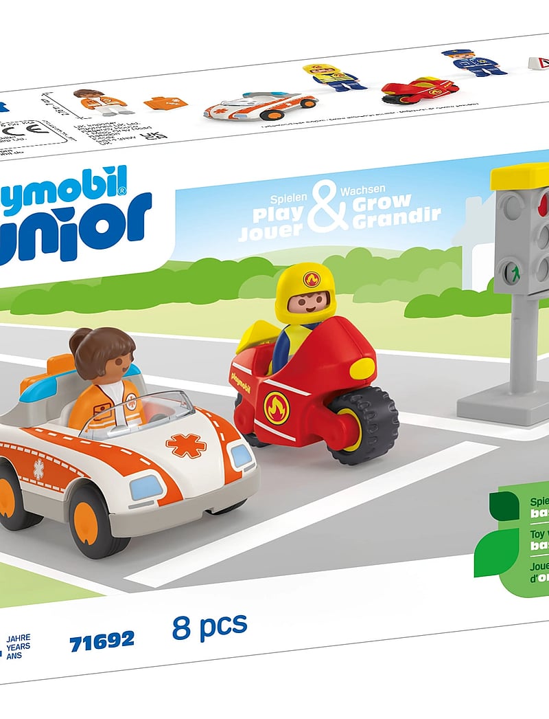 PLAYMOBIL - JUNIOR Everyday Heroes - 71692 - playmobil junior - multicolored - 5