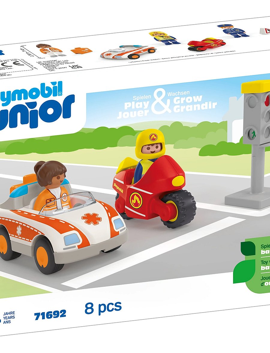 PLAYMOBIL - JUNIOR Everyday Heroes - 71692 - playmobil leikföng - multicolored - 5