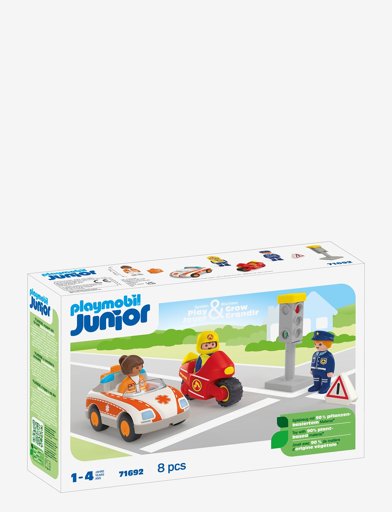 PLAYMOBIL - JUNIOR Everyday Heroes - 71692 - playmobil junior - multicolored - 3
