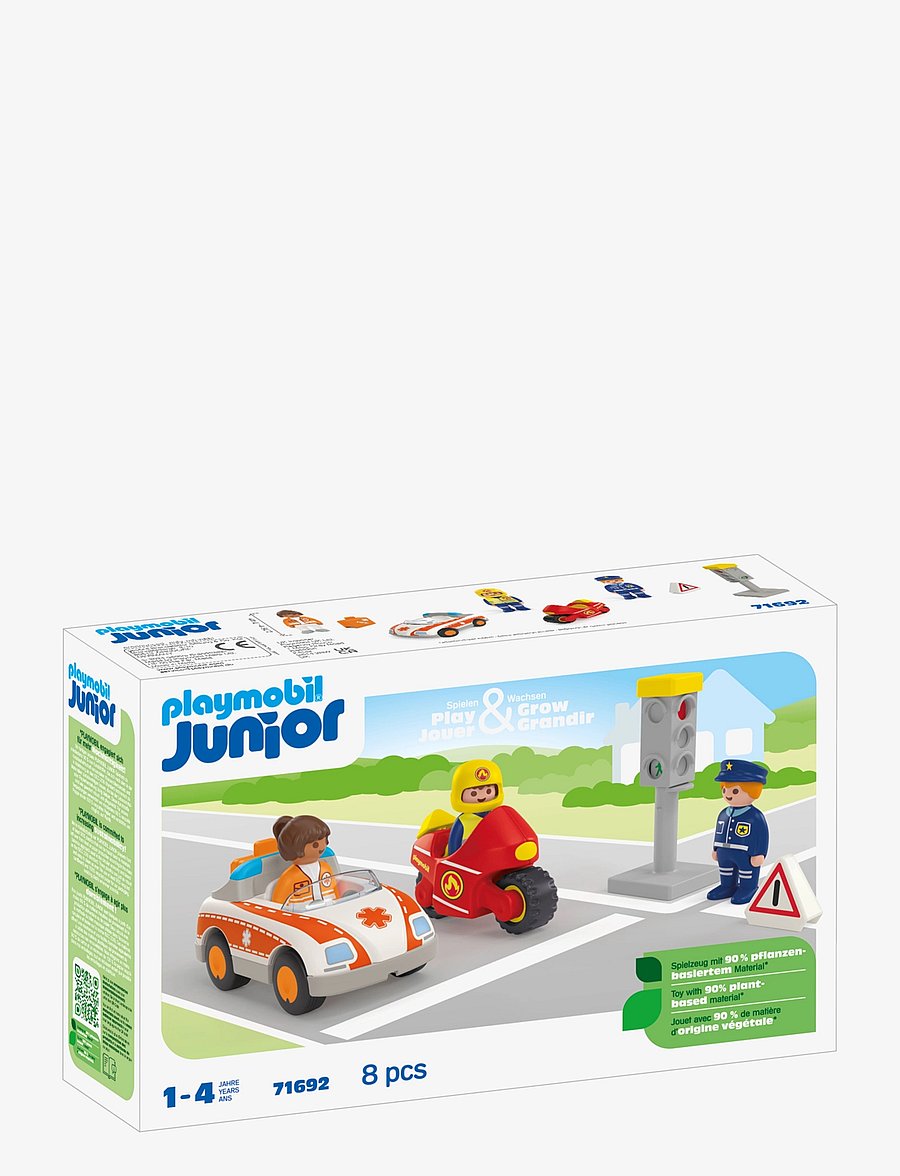 PLAYMOBIL - JUNIOR Everyday Heroes - 71692 - playmobil leikföng - multicolored - 3