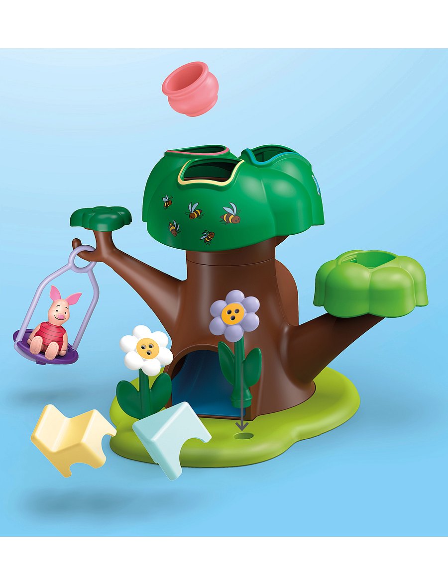 PLAYMOBIL - JUNIOR & Disney: Winnie's & Piglet's Tree House - 71693 - multicolored - 4