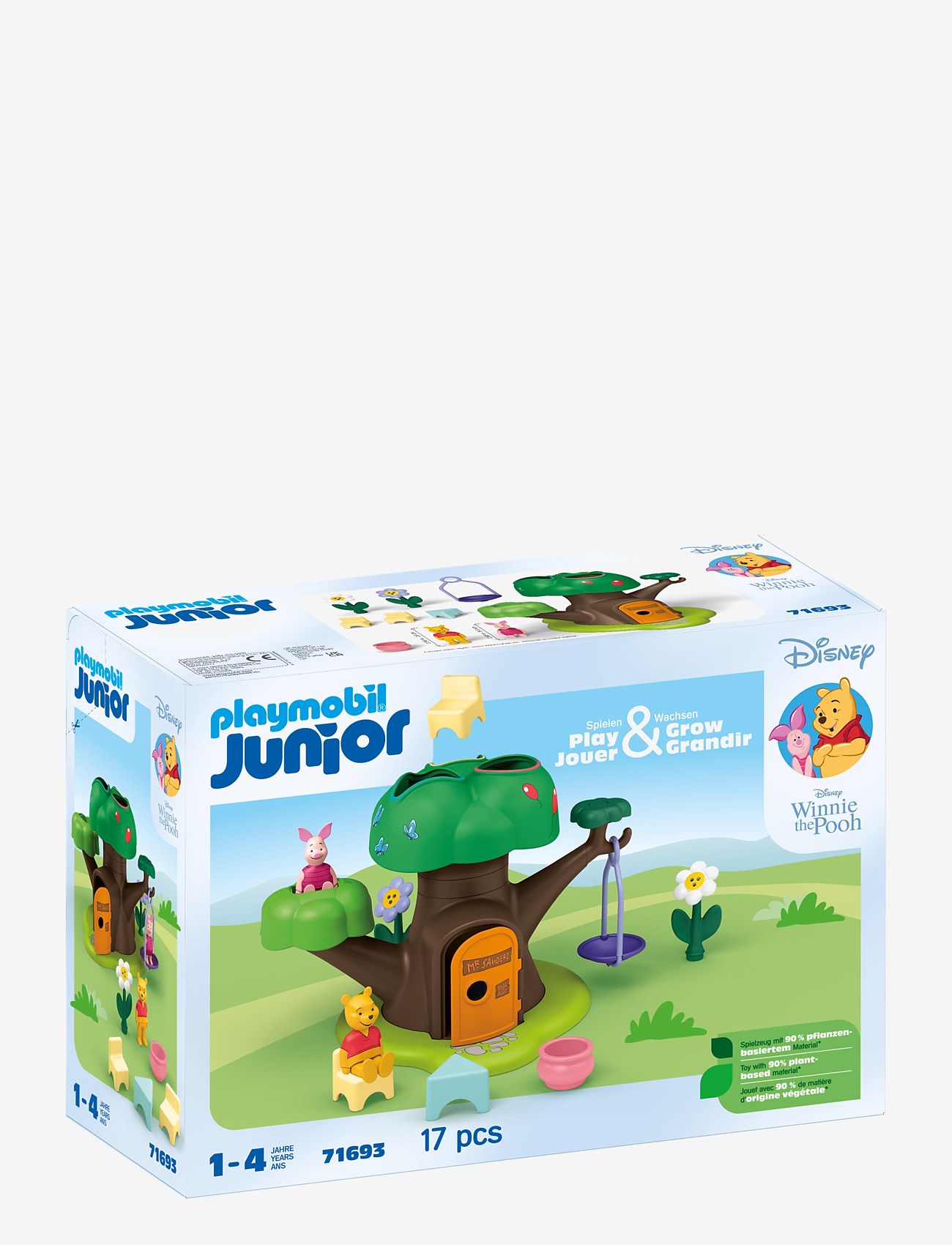PLAYMOBIL - JUNIOR & Disney: Winnie's & Piglet's Tree House​ - 71693 - playmobil junior - multicolored - 3