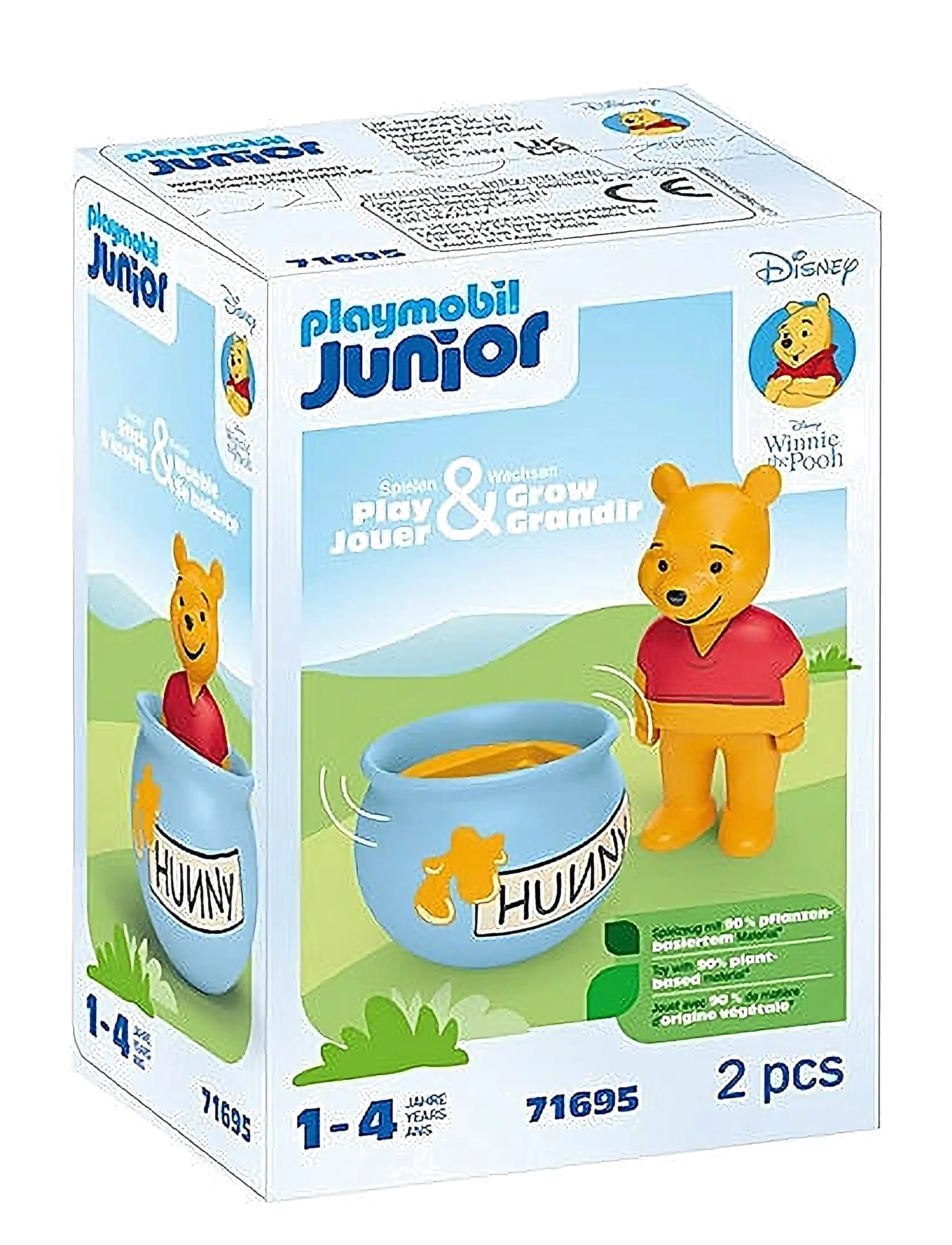 PLAYMOBIL - JUNIOR & Disney: Winnie's Counter Balance Honey Pot - 71695 - multicolored - 1