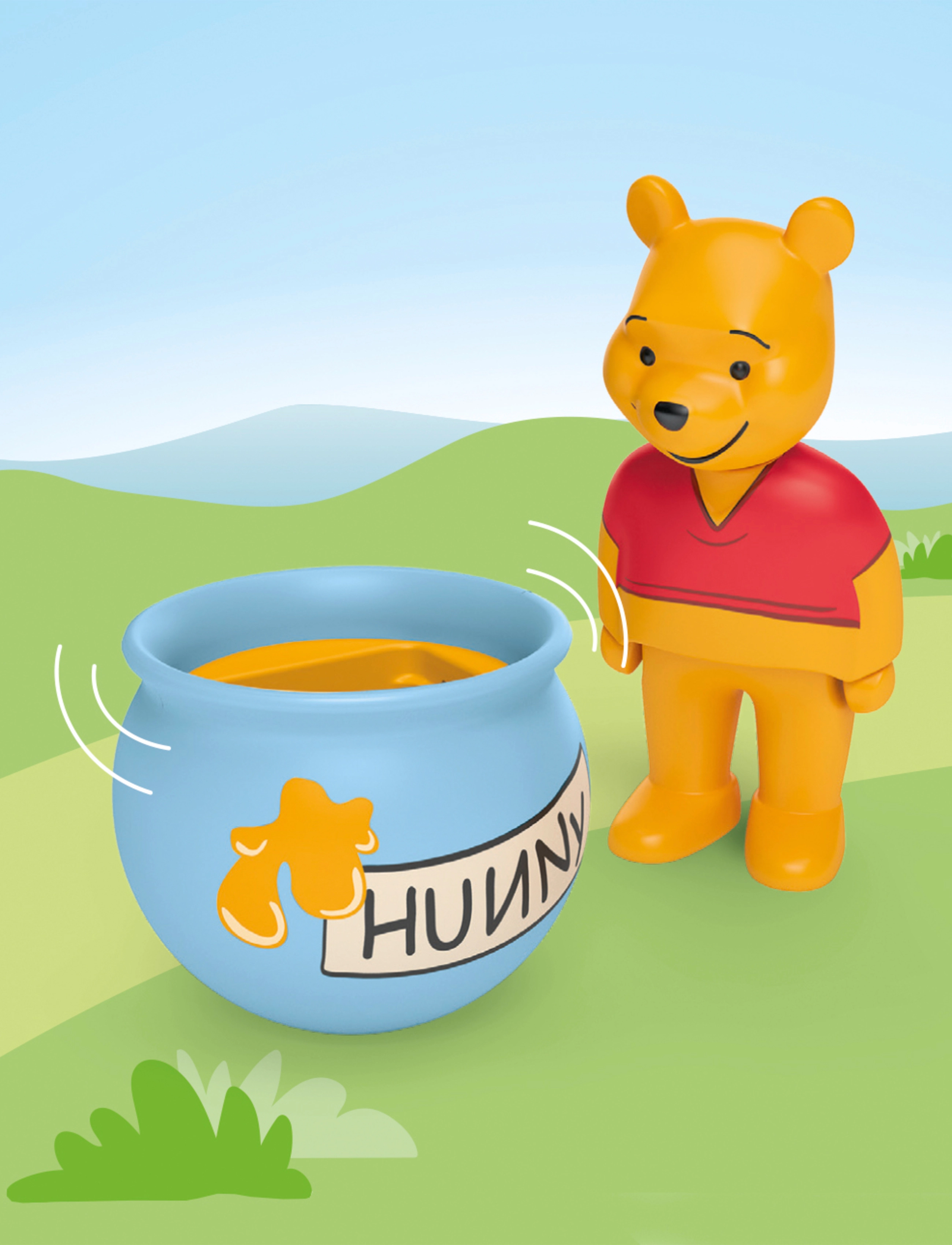 PLAYMOBIL - JUNIOR & Disney: Winnie's Counter Balance Honey Pot - 71695 - multicolored - 0