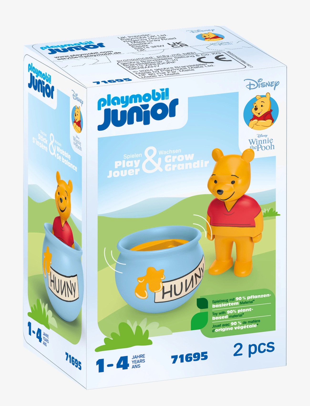 PLAYMOBIL - JUNIOR & Disney: Winnie's Counter Balance Honey Pot - 71695 - multicolored - 3