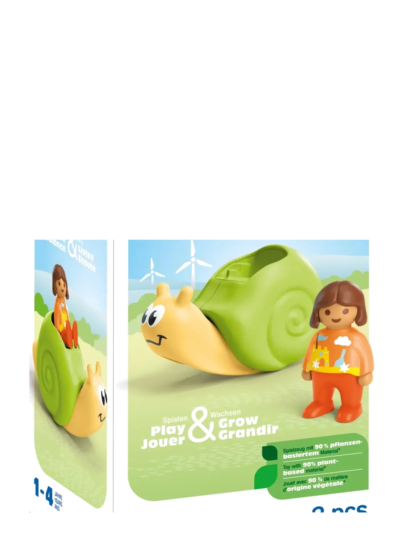 PLAYMOBIL - JUNIOR: Rocking Snail with Rattle Feature - 71699 - multicolored - 2