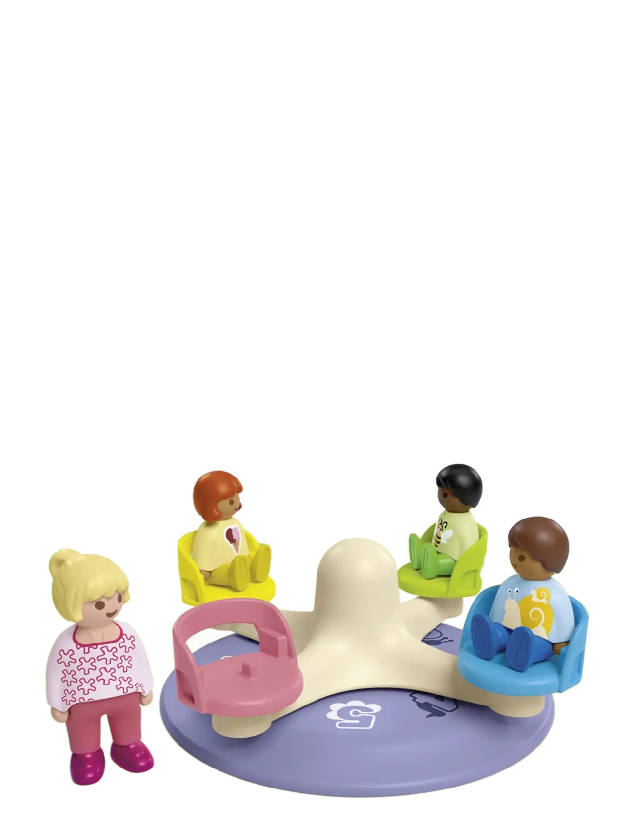 PLAYMOBIL - JUNIOR: Number-Merry-Go-Round - 71701 - playmobil junior - multicolored - 2
