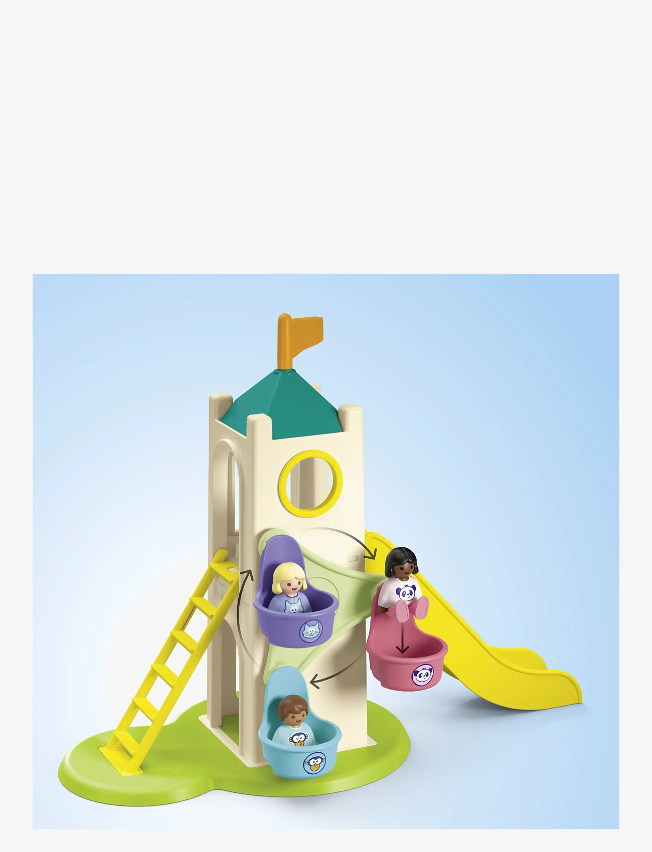 PLAYMOBIL - JUNIOR: Adventure Tower with Ice Cream Booth - 71703 - playmobil junior - multicolored - 2