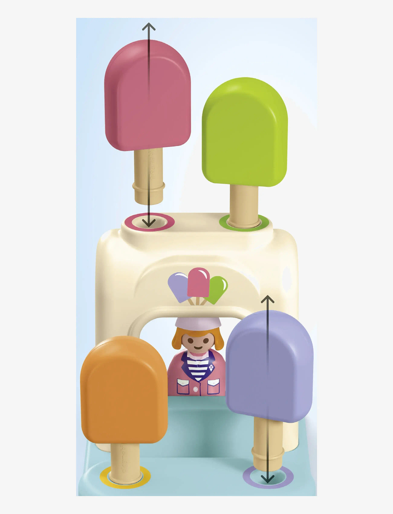 PLAYMOBIL - JUNIOR: Adventure Tower with Ice Cream Booth - 71703 - playmobil junior - multicolored - 3