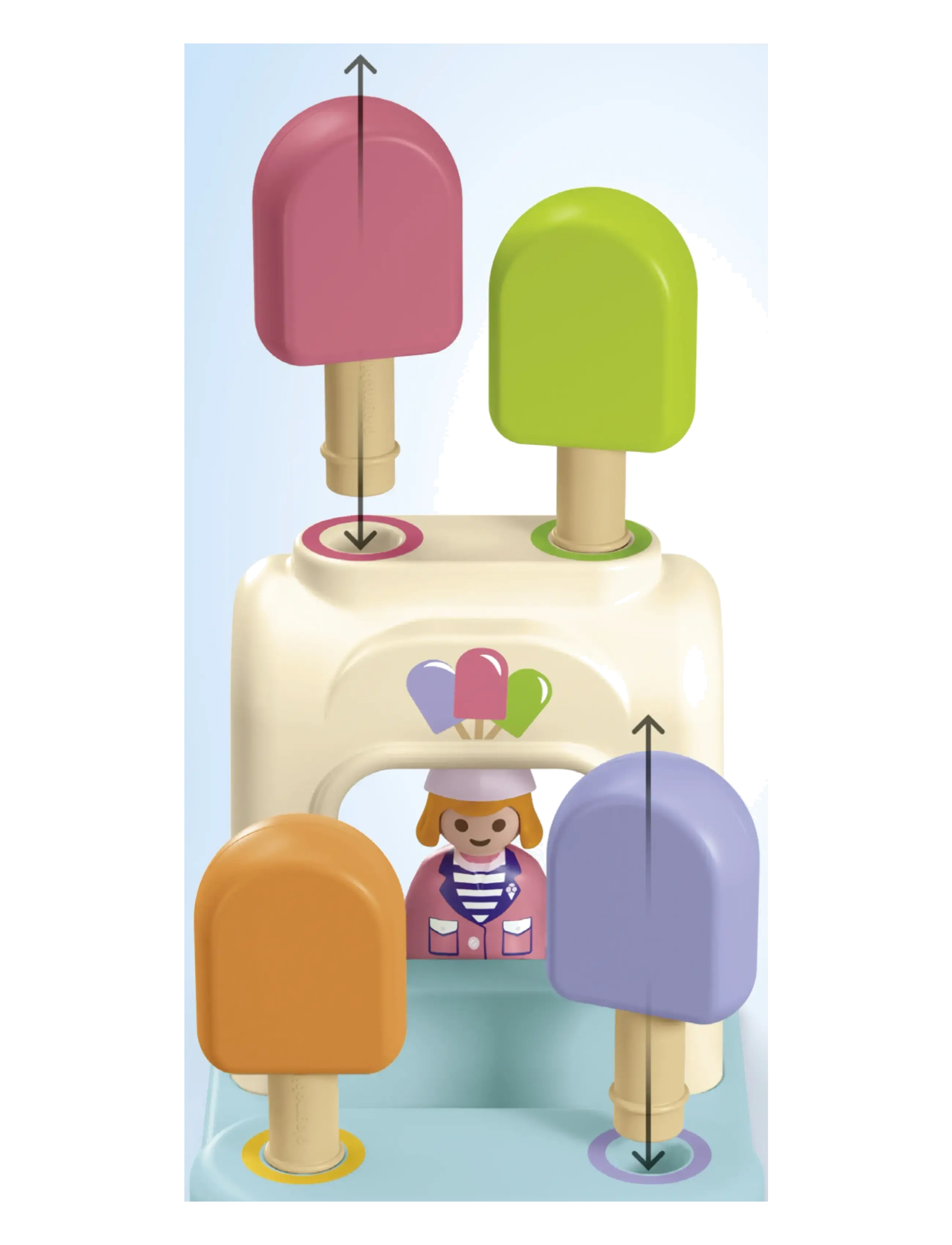 PLAYMOBIL - Junior Adventure Tower with Ice Cream Booth - playmobil junior - multicolored - 3