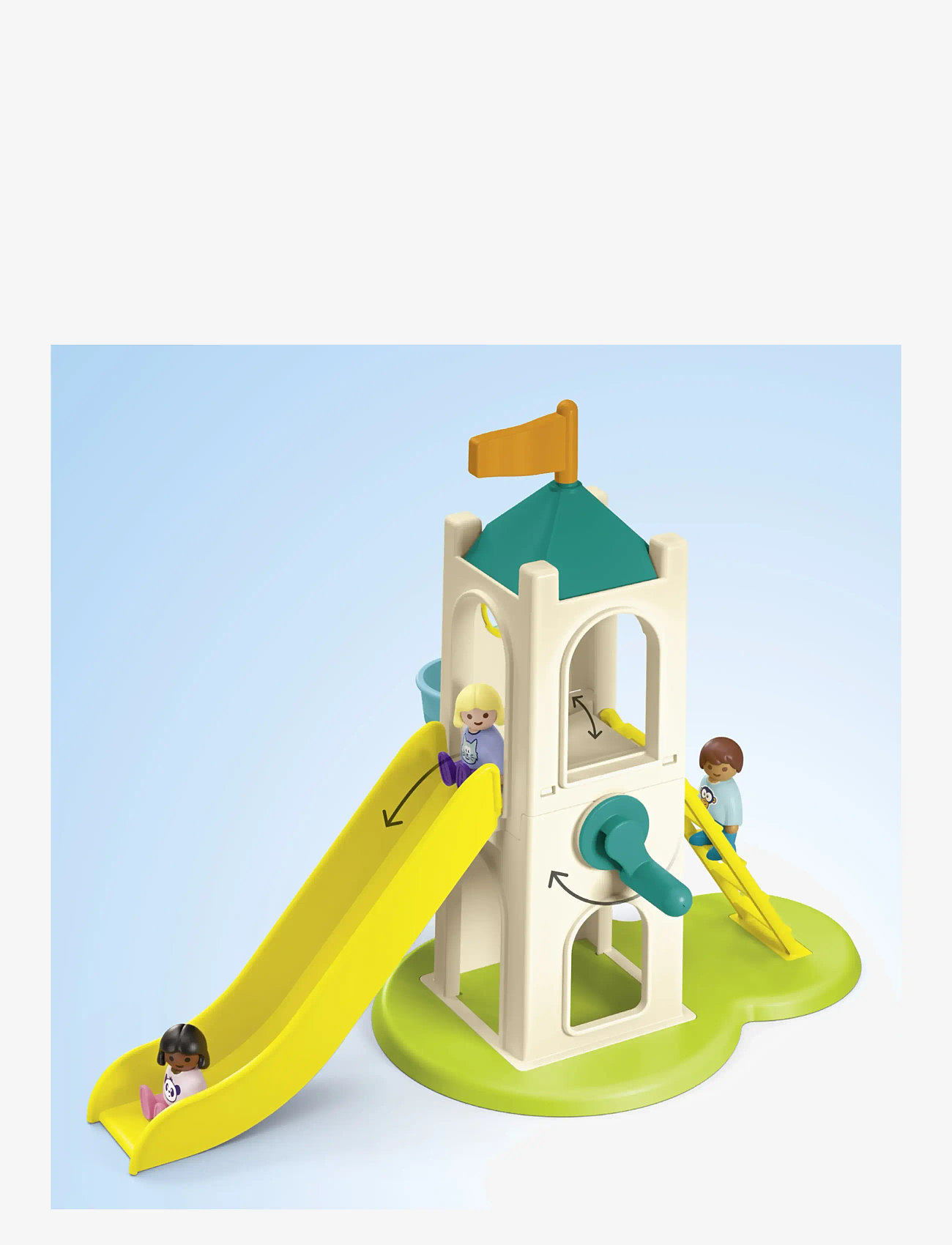 PLAYMOBIL - JUNIOR: Adventure Tower with Ice Cream Booth - 71703 - playmobil junior - multicolored - 5