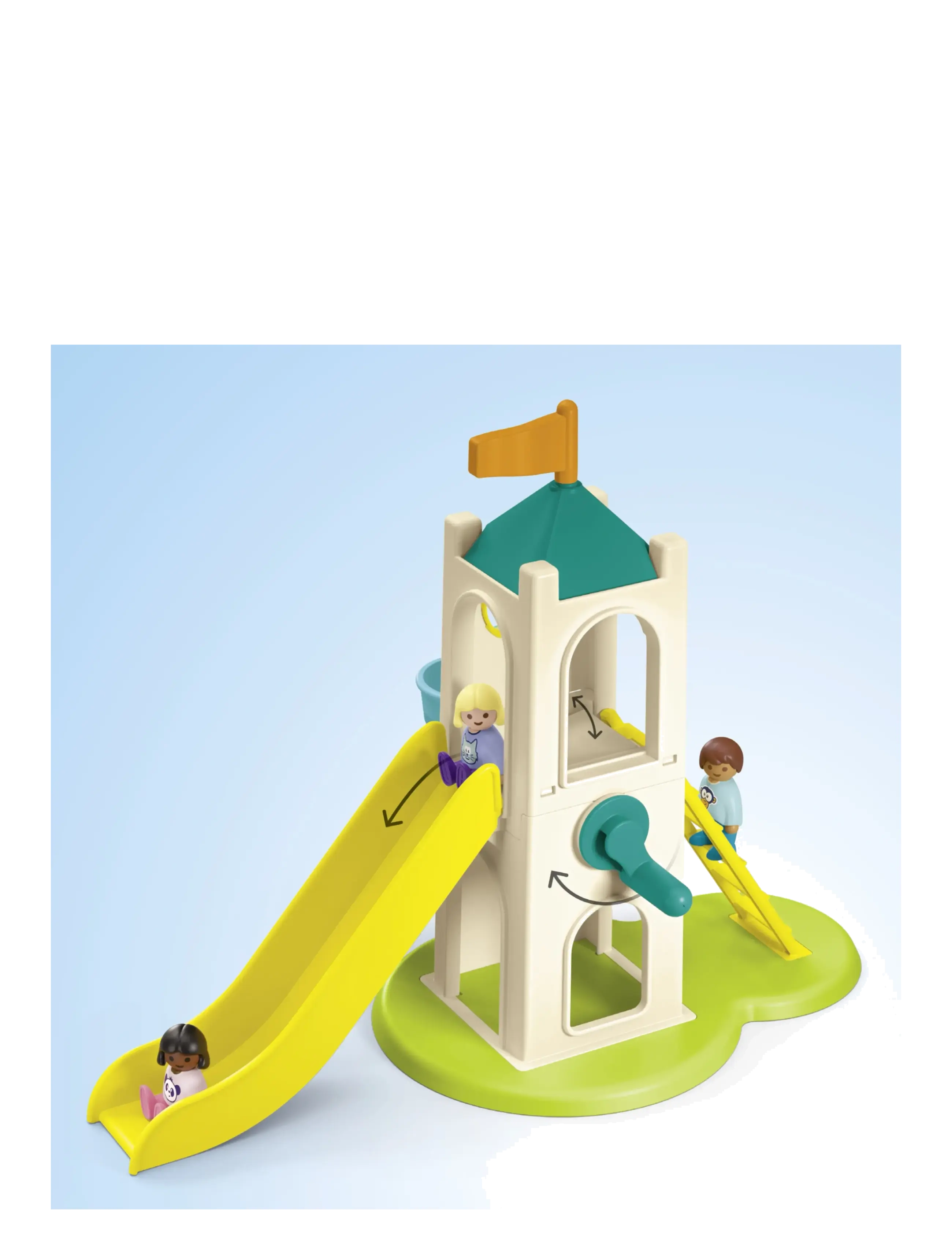 PLAYMOBIL - Junior Adventure Tower with Ice Cream Booth - playmobil junior - multicolored - 5