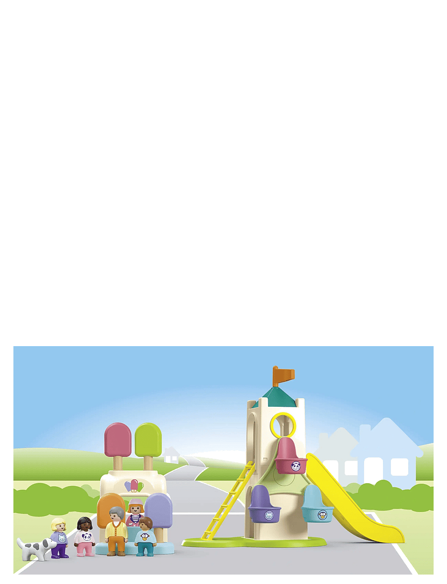 PLAYMOBIL - Junior Adventure Tower with Ice Cream Booth - playmobil 1.2.3 - multicolored - 5