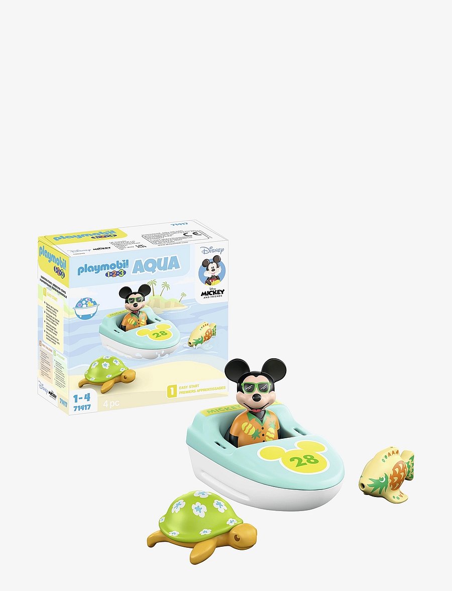 PLAYMOBIL - JUNIOR & Disney: Mickey Mouse's Boat Tour - multicolored - 1