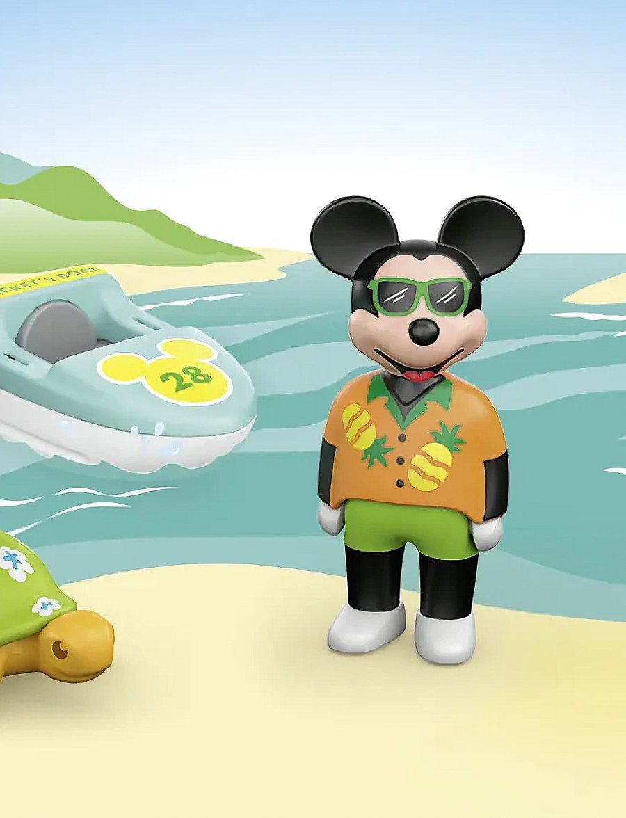 PLAYMOBIL - JUNIOR & Disney: Mickey Mouse's Boat Tour - multicolored - 4