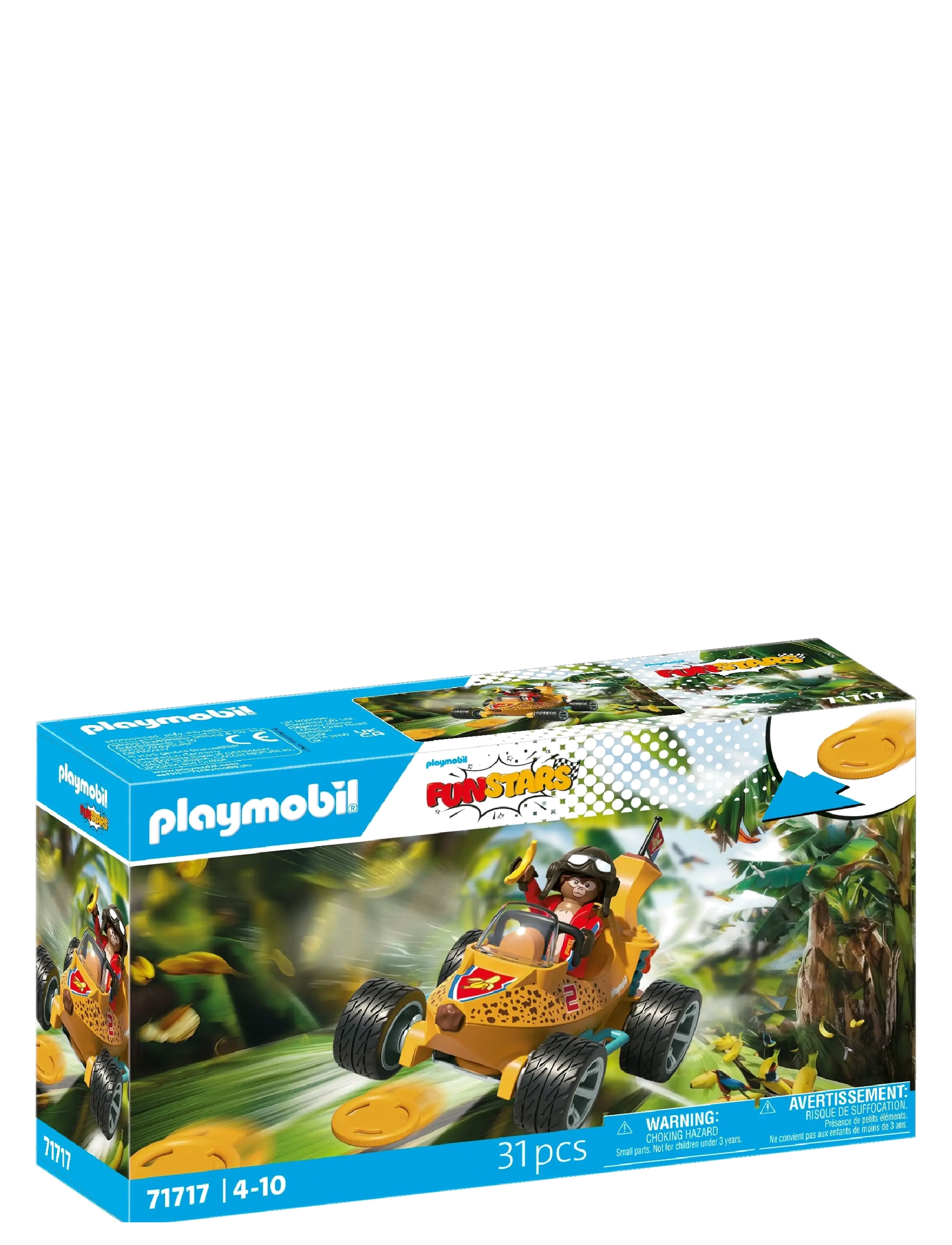 PLAYMOBIL Racing Banana, One Size, Yellow, Playmobil Legetøj > Playmobil City Life, Børn