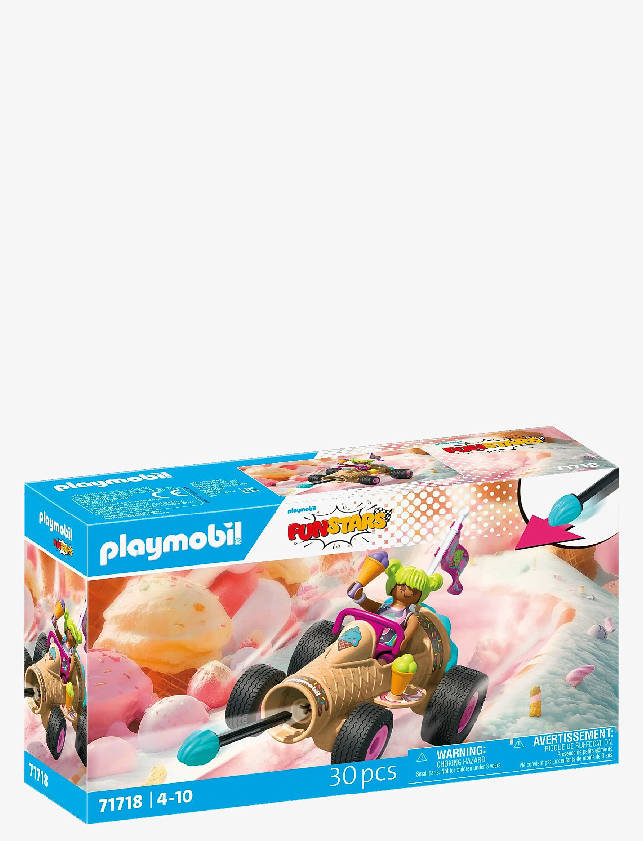 PLAYMOBIL - Racing Ice Cream Cone - playmobil city life - multicolored - 0