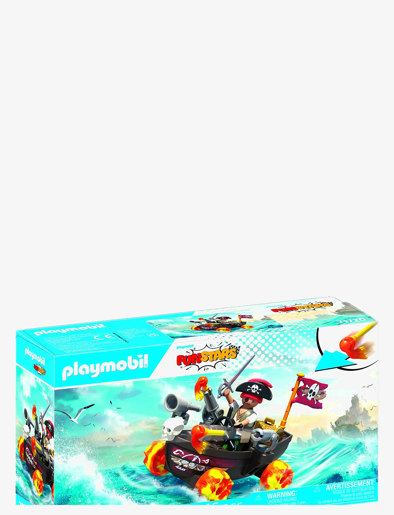 PLAYMOBIL - Racing Pirate Boat - playmobil city life - multicolored - 3
