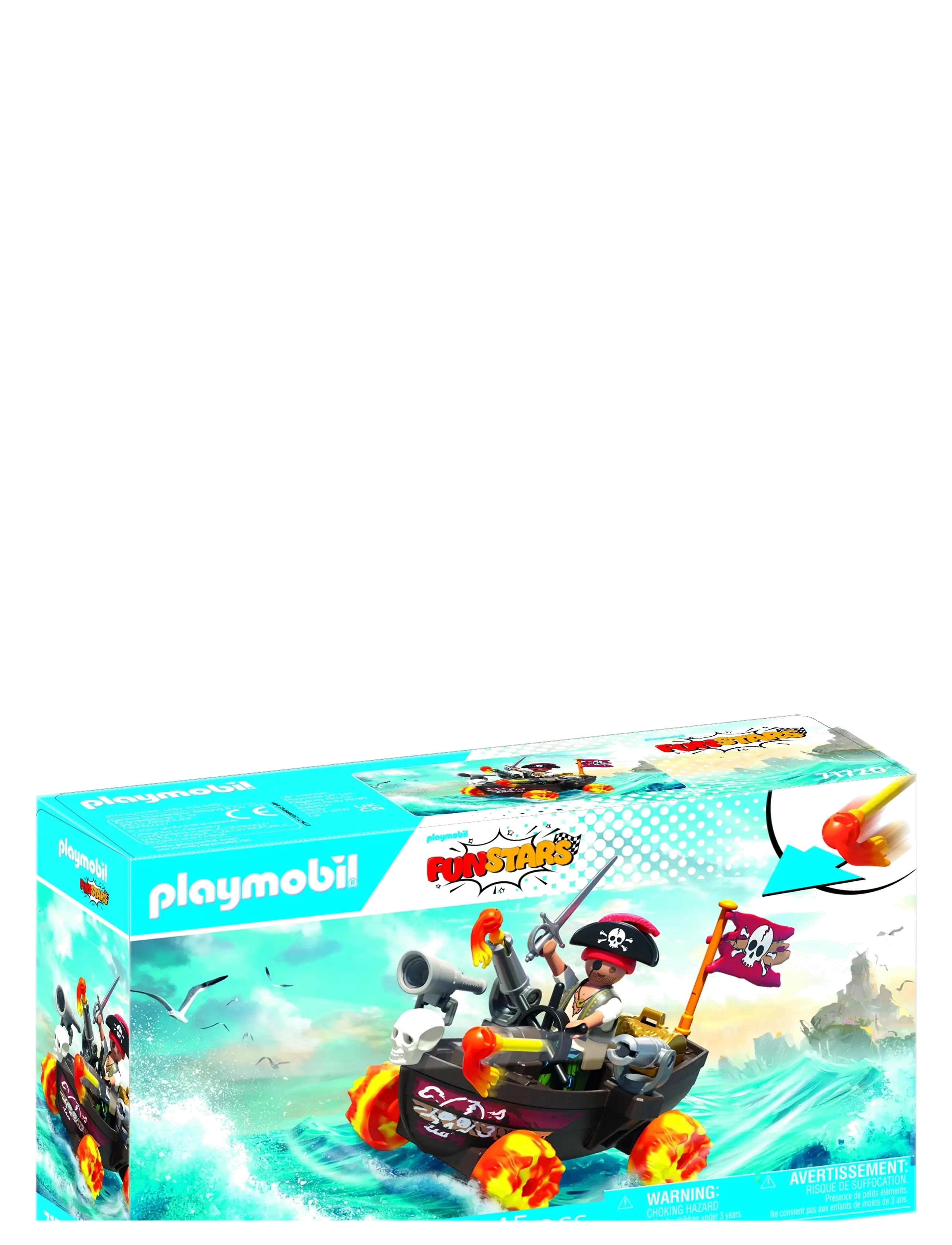 PLAYMOBIL - Racing Pirate Boat - playmobil city life - multicolored - 3