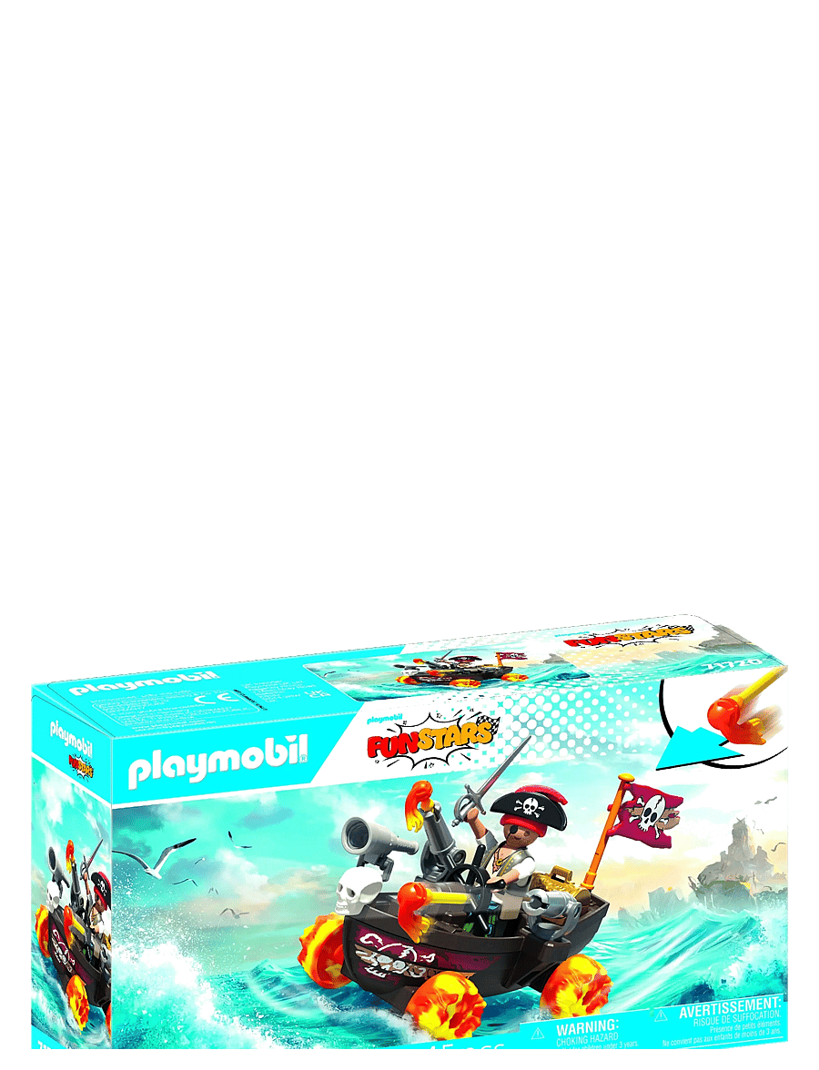 PLAYMOBIL - Racing Pirate Boat - playmobil city life - multicolored - 3