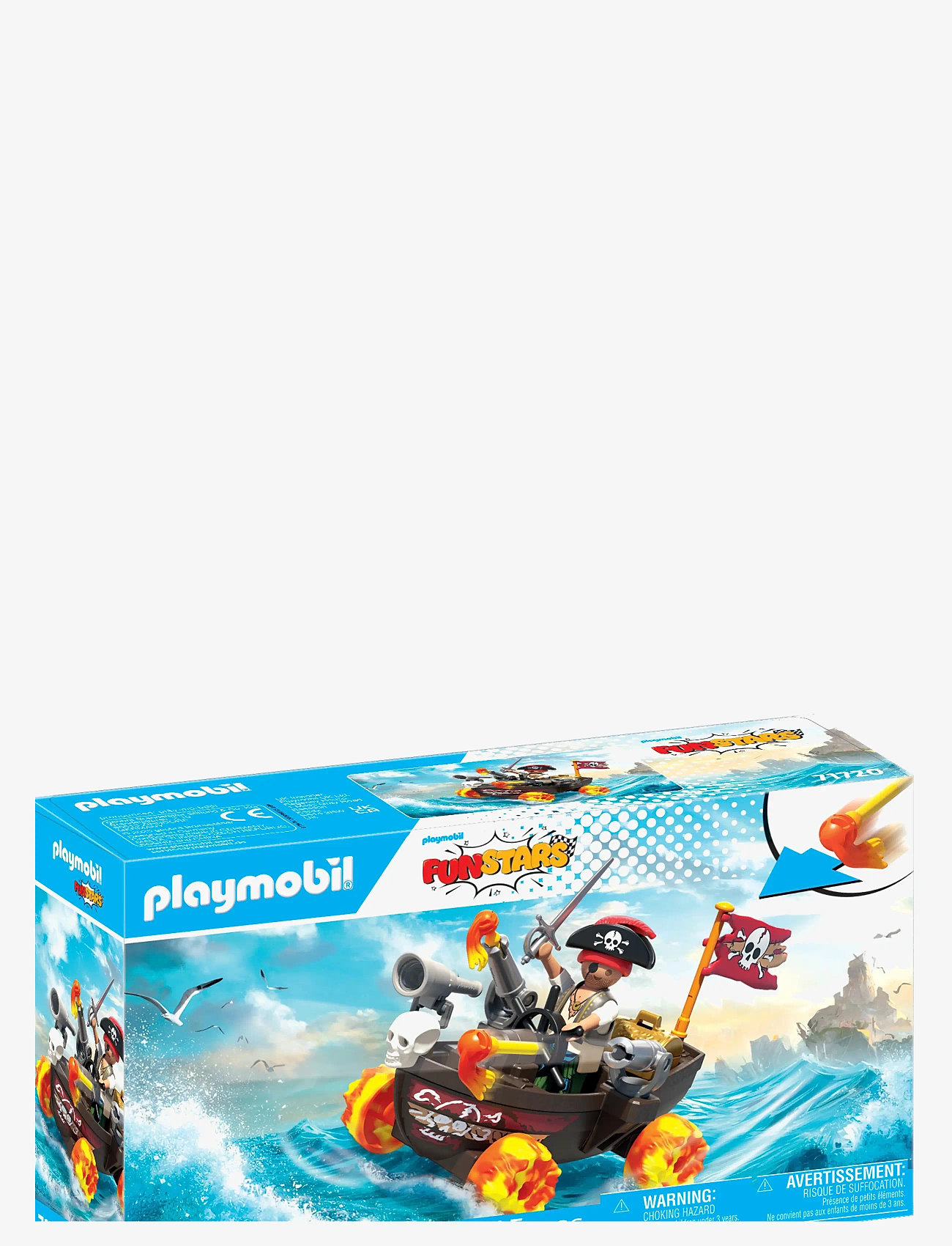 PLAYMOBIL - Racing Pirate Boat - playmobil city life - multicolored - 4