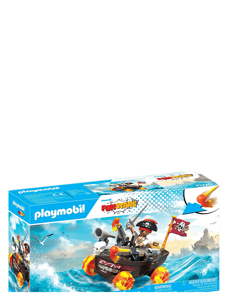 PLAYMOBIL - Racing Pirate Boat - playmobil city life - multicolored - 4