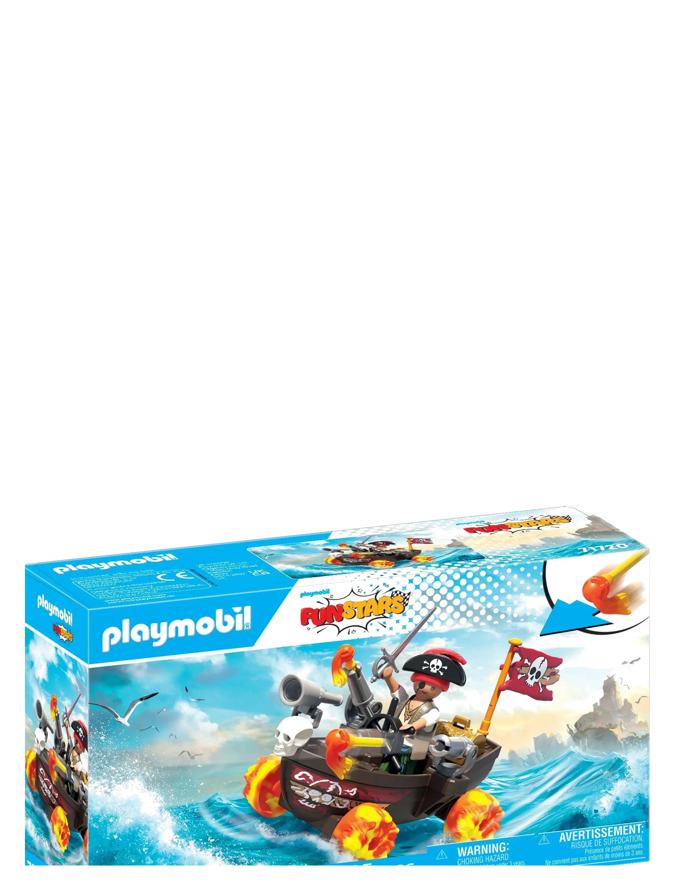PLAYMOBIL - Racing Pirate Boat - playmobil city life - multicolored - 4