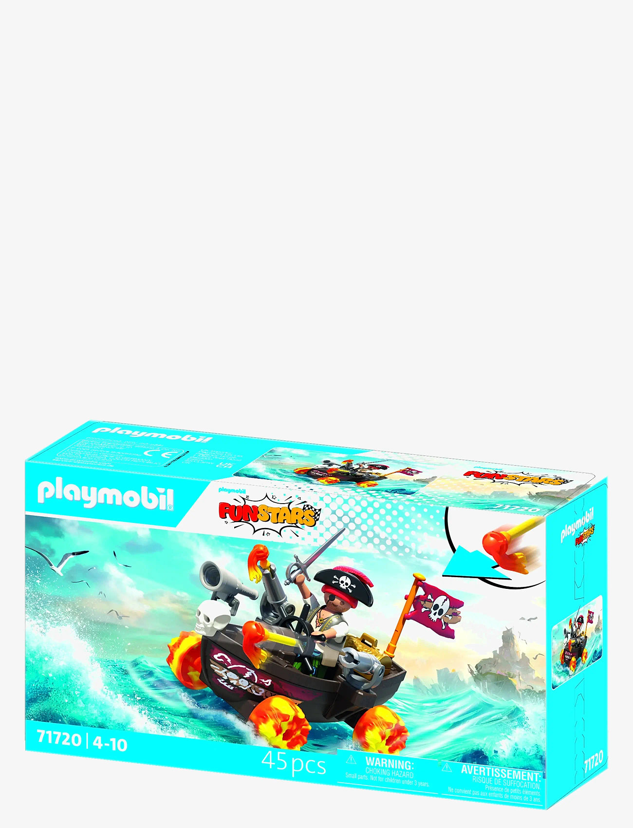 PLAYMOBIL - Racing Pirate Boat - playmobil city life - multicolored - 5