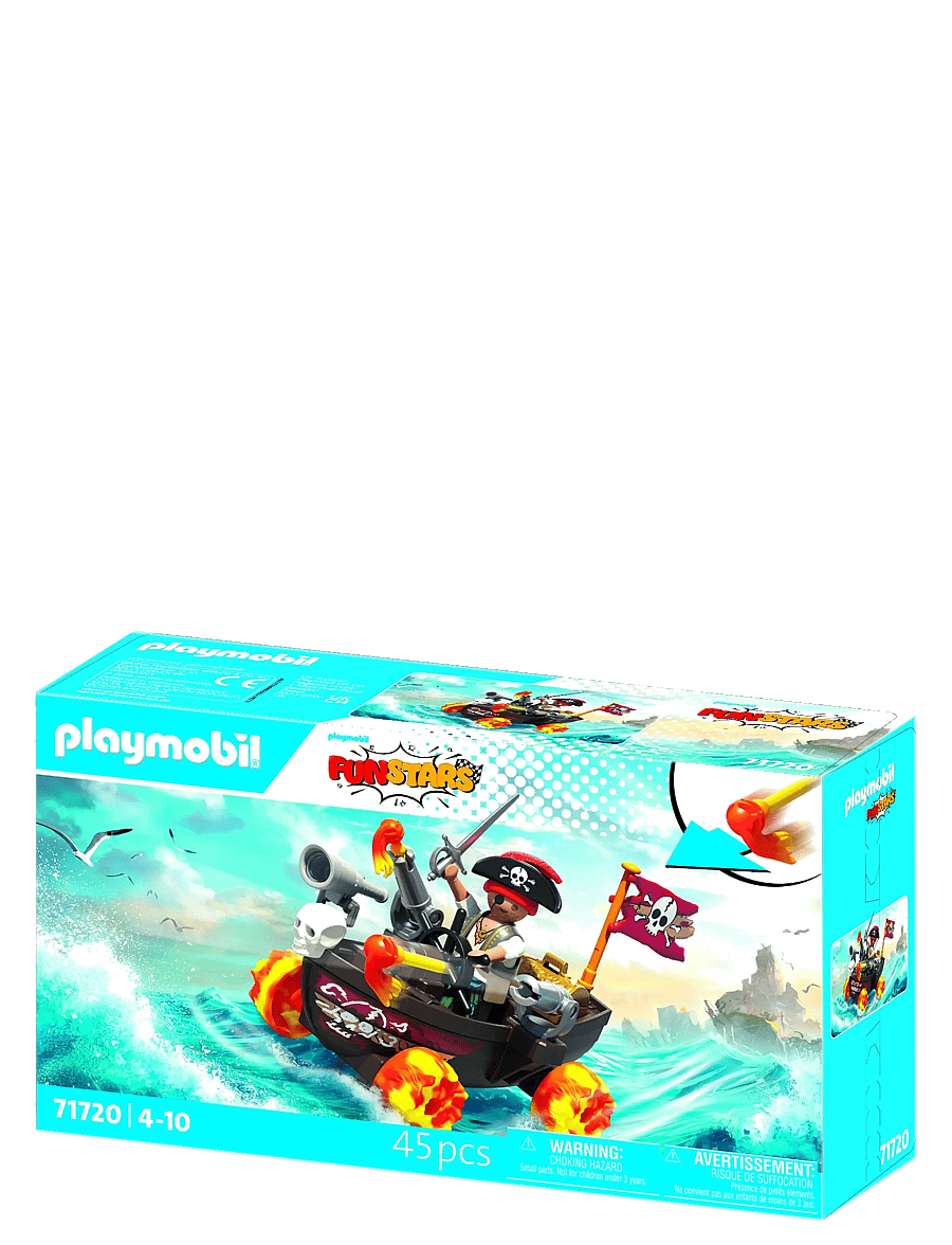 PLAYMOBIL - Racing Pirate Boat - playmobil city life - multicolored - 5