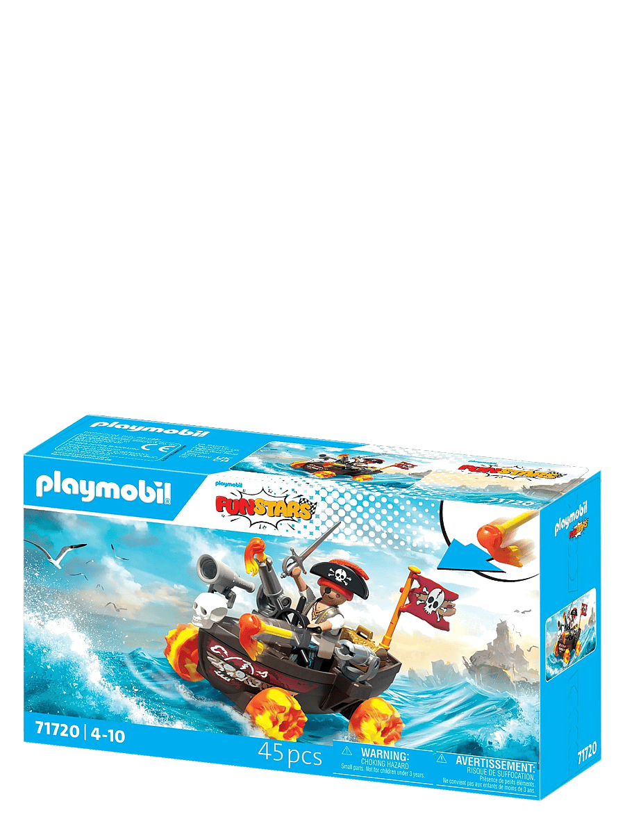 PLAYMOBIL - Racing Pirate Boat - playmobil city life - multicolored - 5