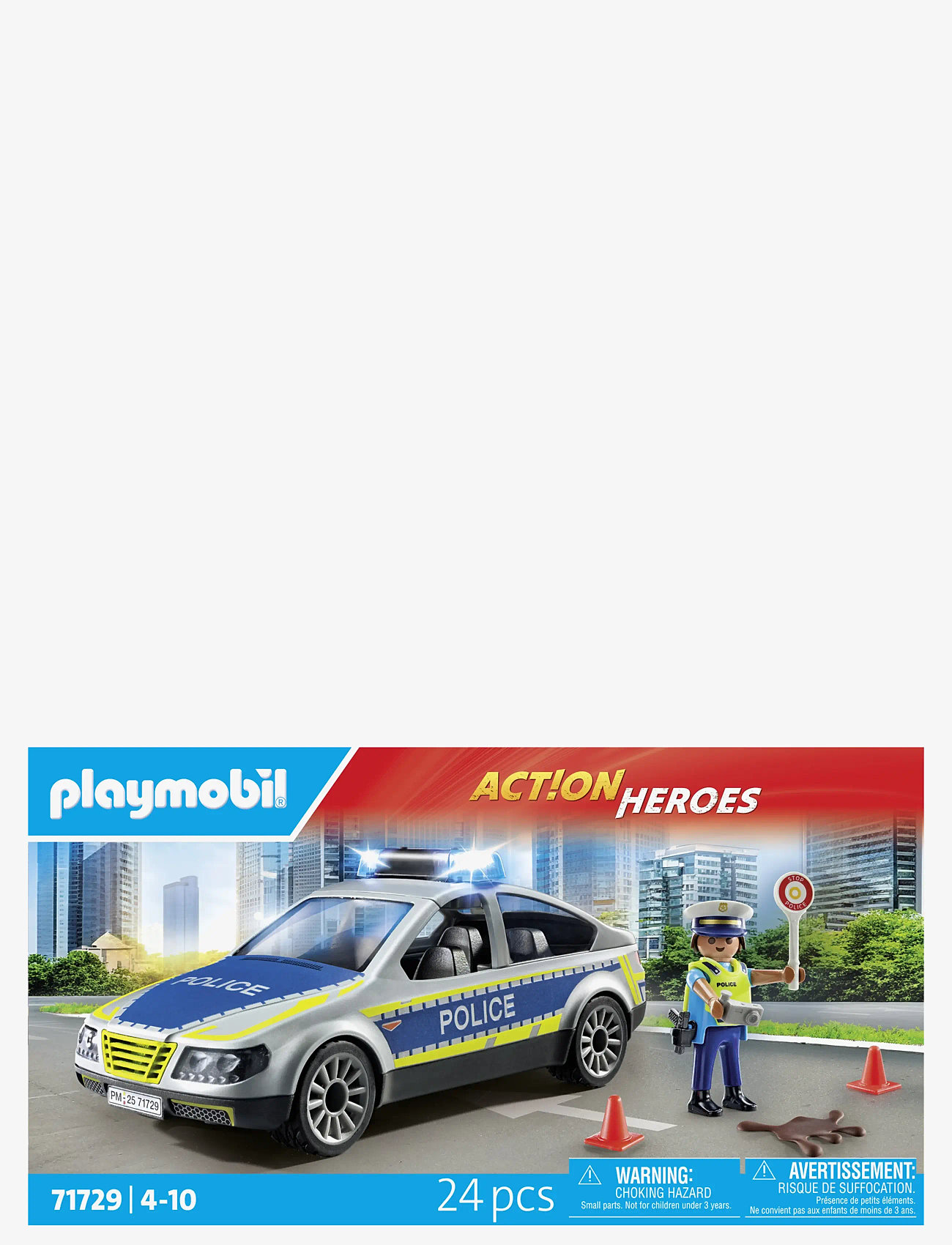 PLAYMOBIL - Police Patrol Car - playmobil action heroes - multicolored - 2