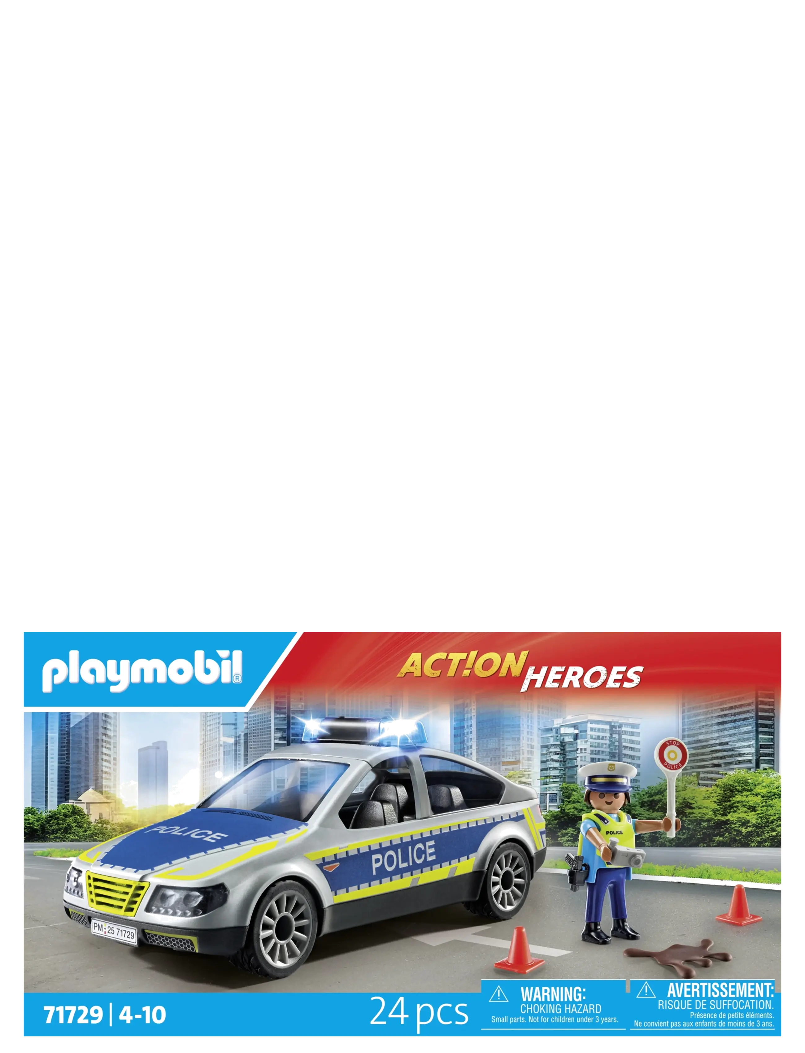 PLAYMOBIL - Police Patrol Car - playmobil action heroes - multicolored - 2