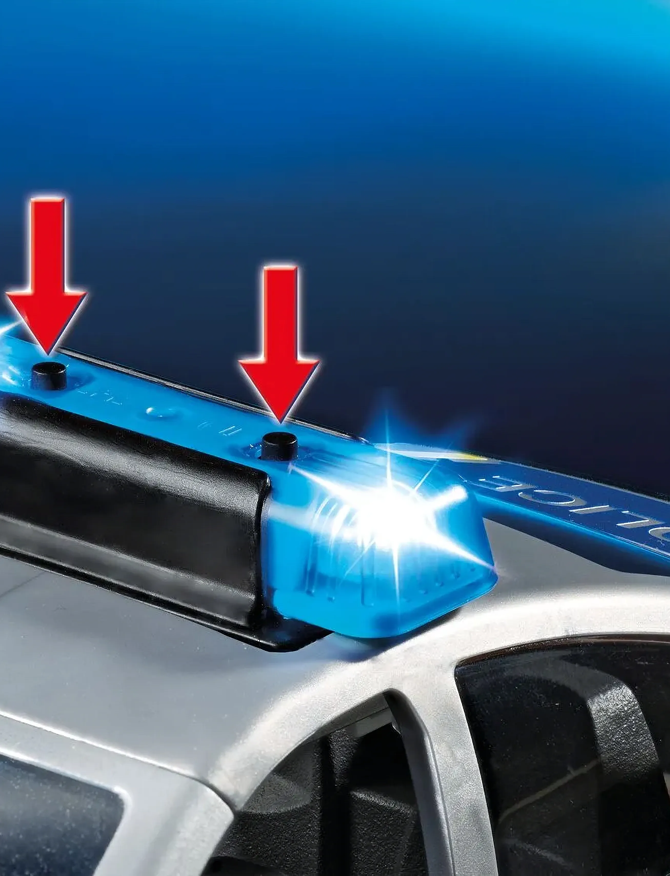 PLAYMOBIL - Police Patrol Car - playmobil action heroes - multicolored - 0
