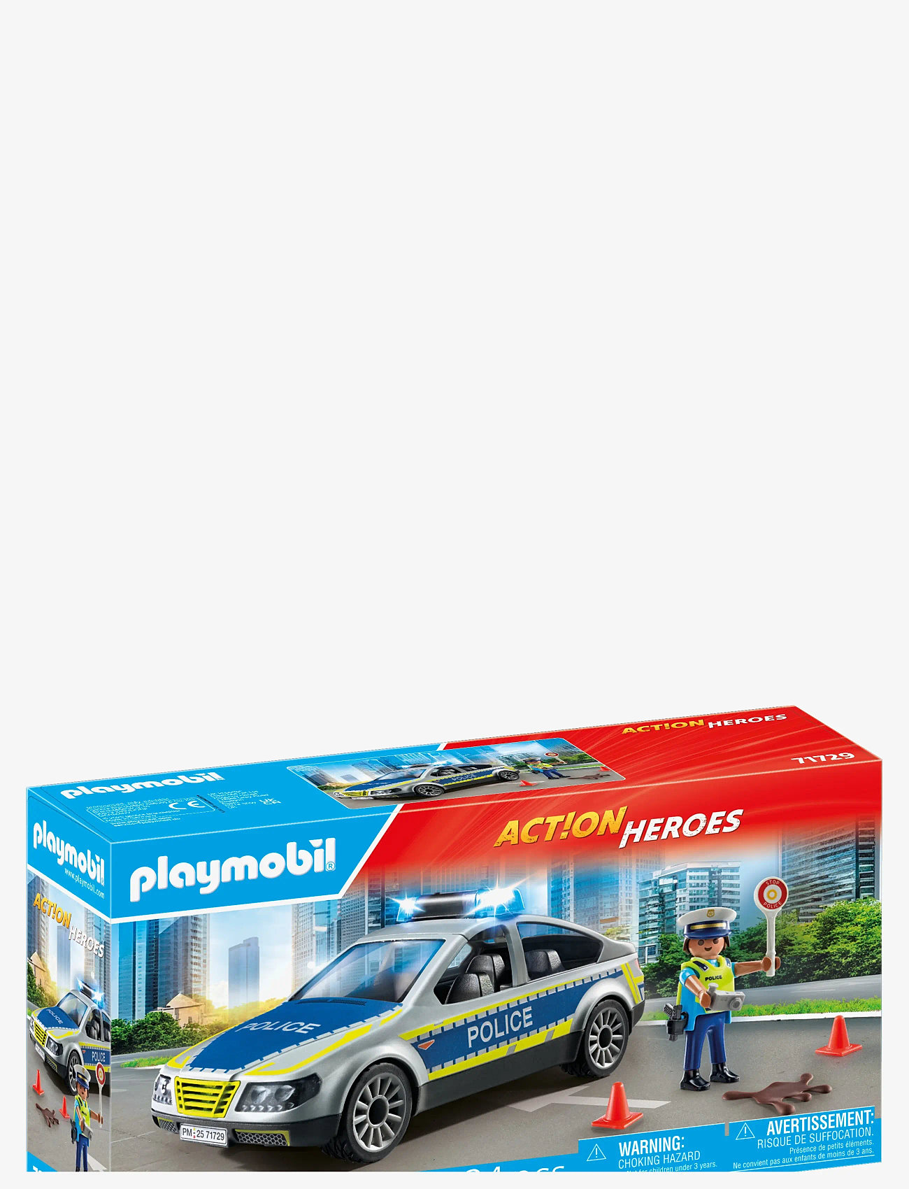 PLAYMOBIL - Police Patrol Car - playmobil action heroes - multicolored - 3