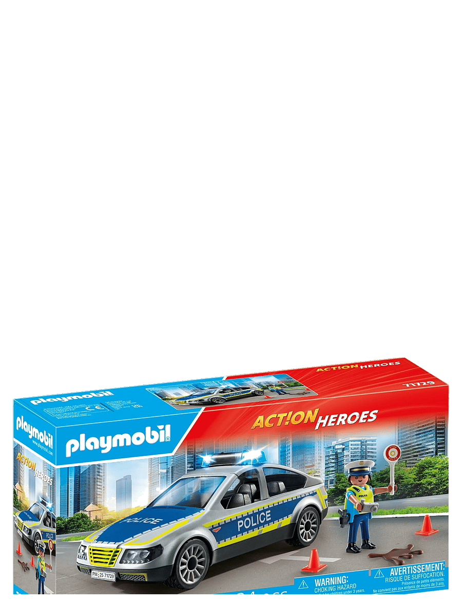 PLAYMOBIL - Police Patrol Car - playmobil action heroes - multicolored - 3