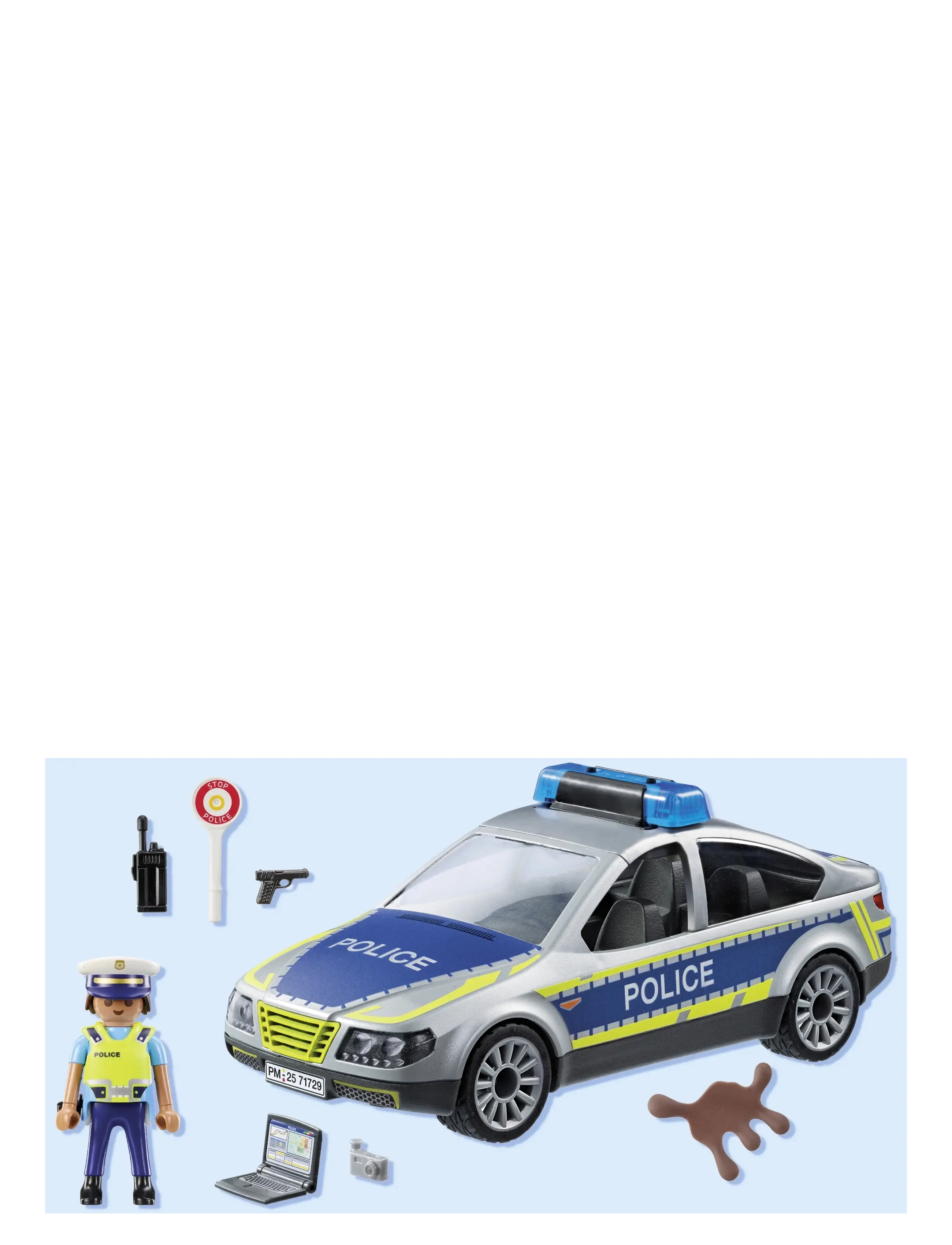 PLAYMOBIL - Police Patrol Car - playmobil action heroes - multicolored - 5