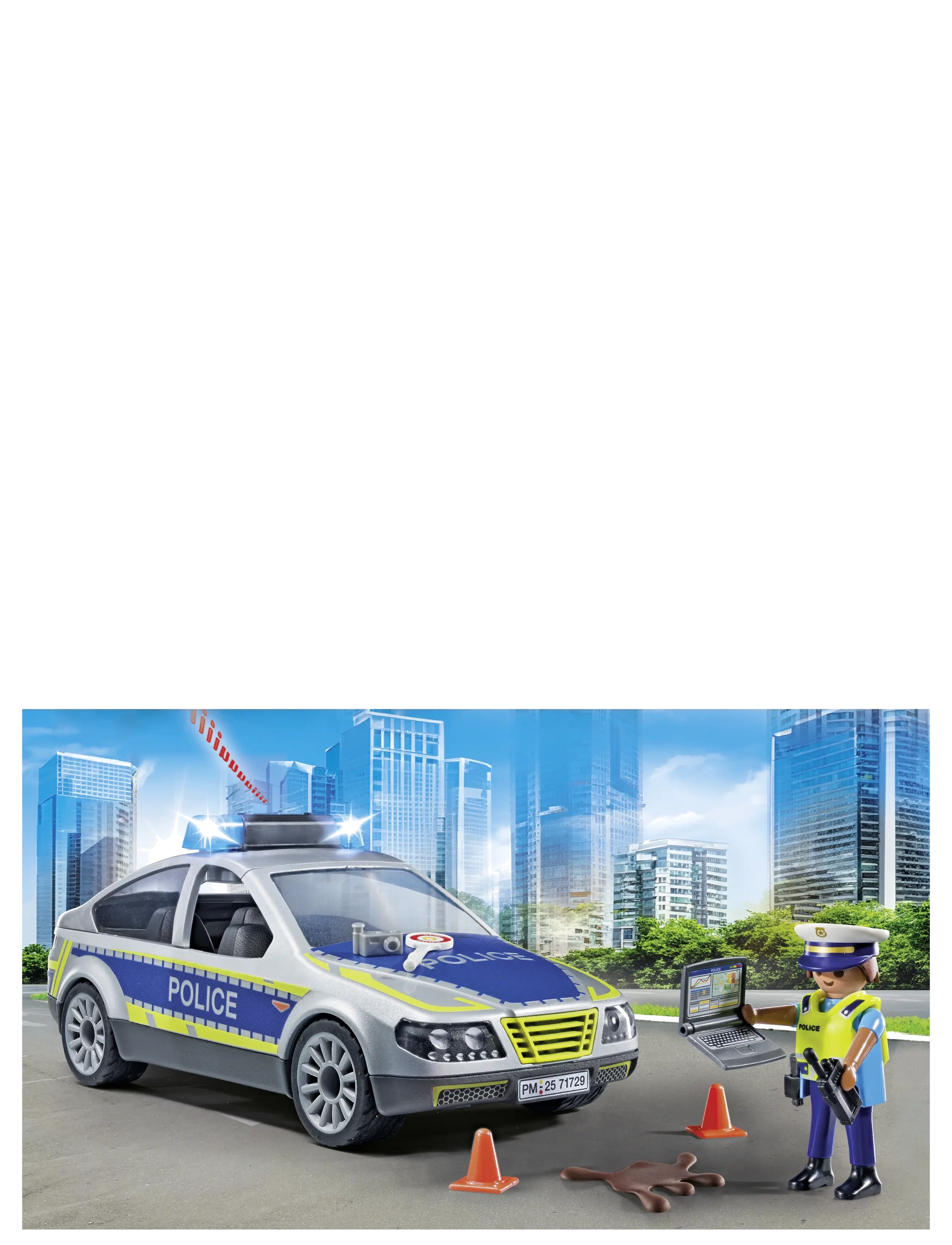 PLAYMOBIL - Police Patrol Car - playmobil city action - multicolored - 5