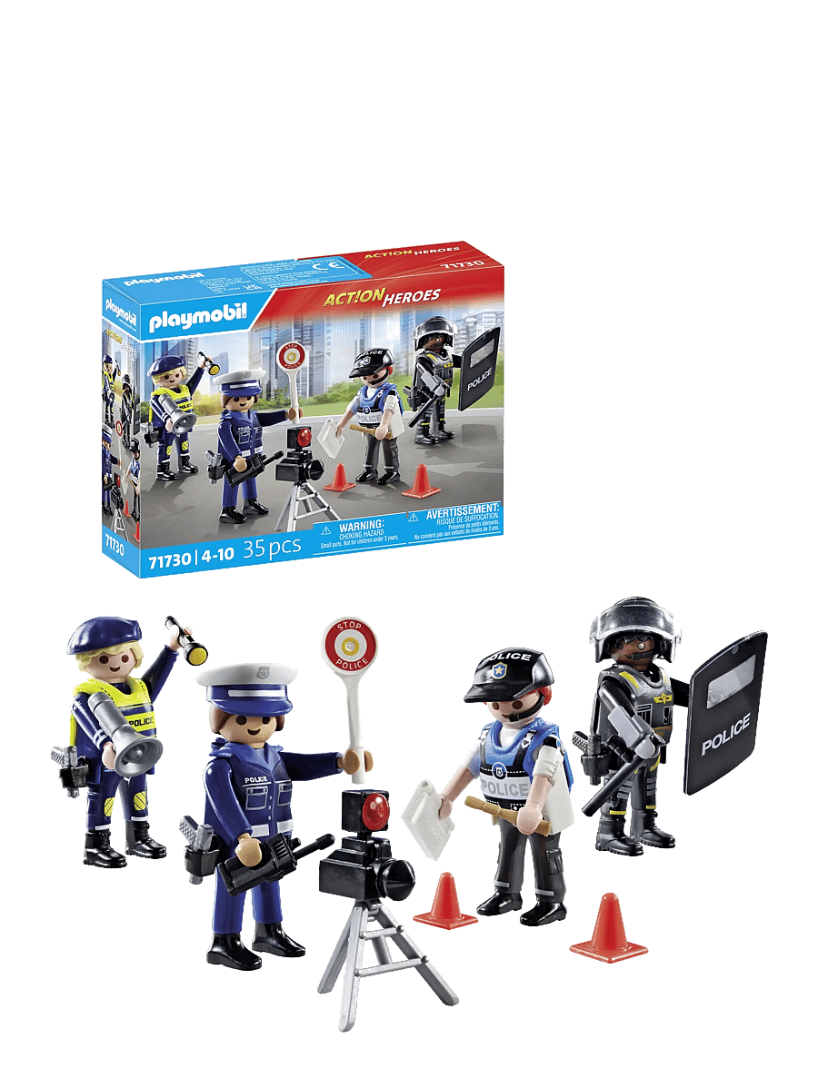 PLAYMOBIL - Police Figures Set - multicolored - 1