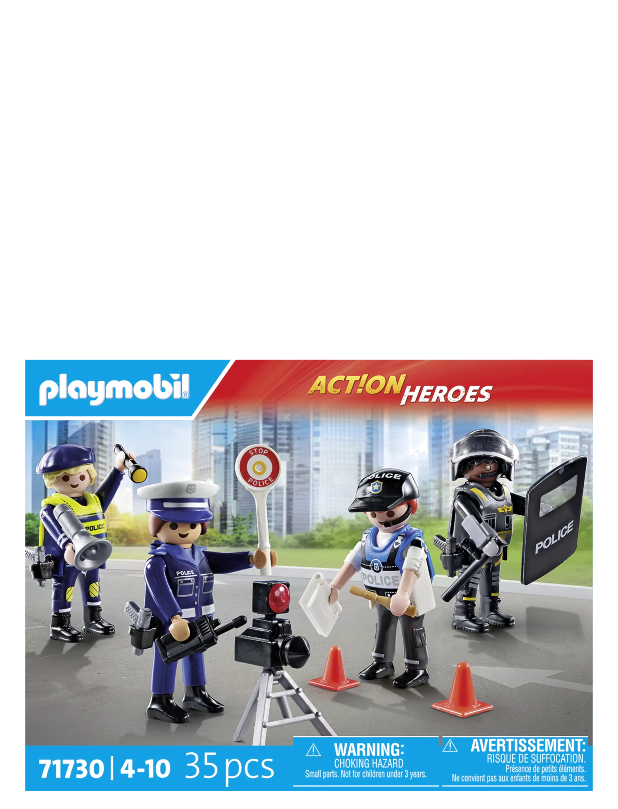 PLAYMOBIL - Police Figures Set - multicolored - 3
