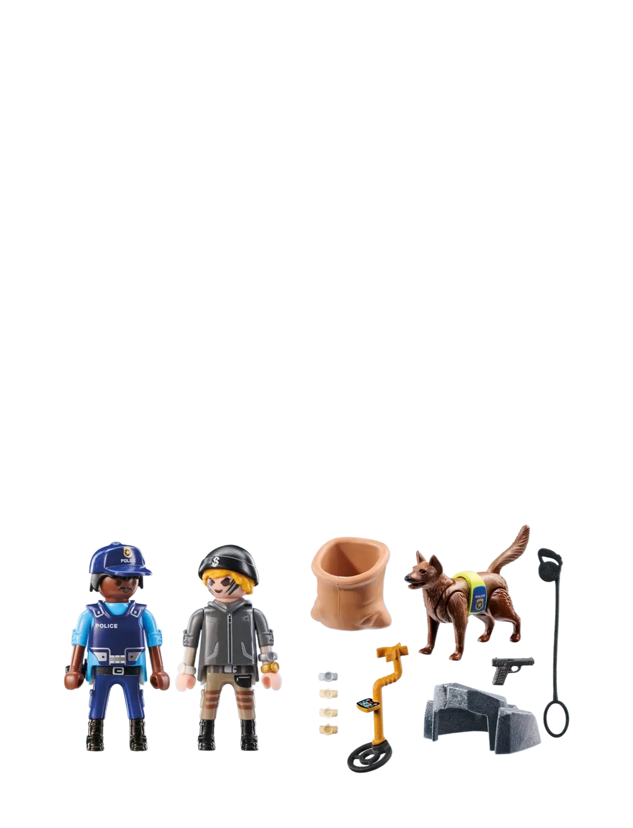 PLAYMOBIL - Police Search with dog - multicolored - 3