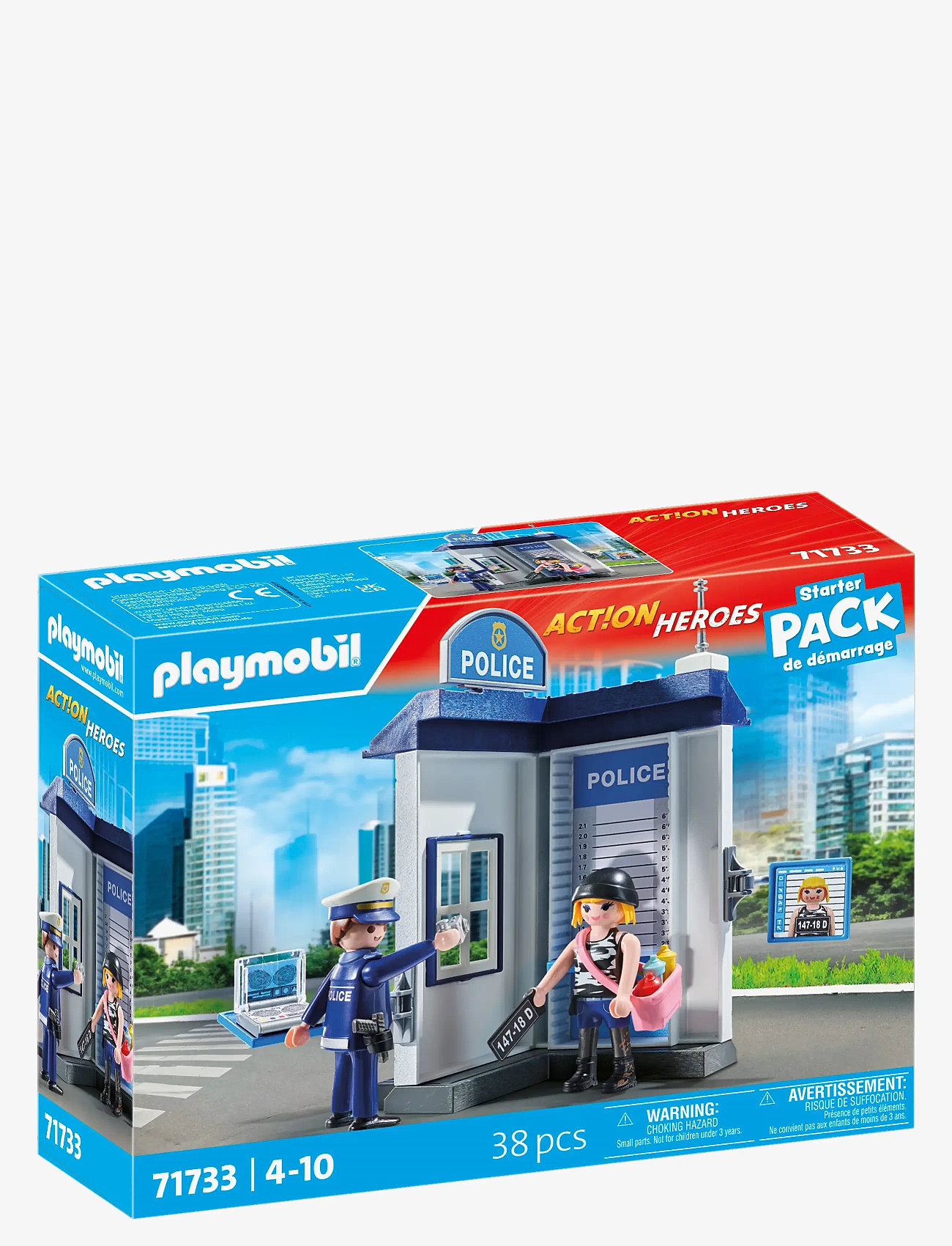 PLAYMOBIL - Starter Pack Police Room - playmobil action heroes - multicolored - 2