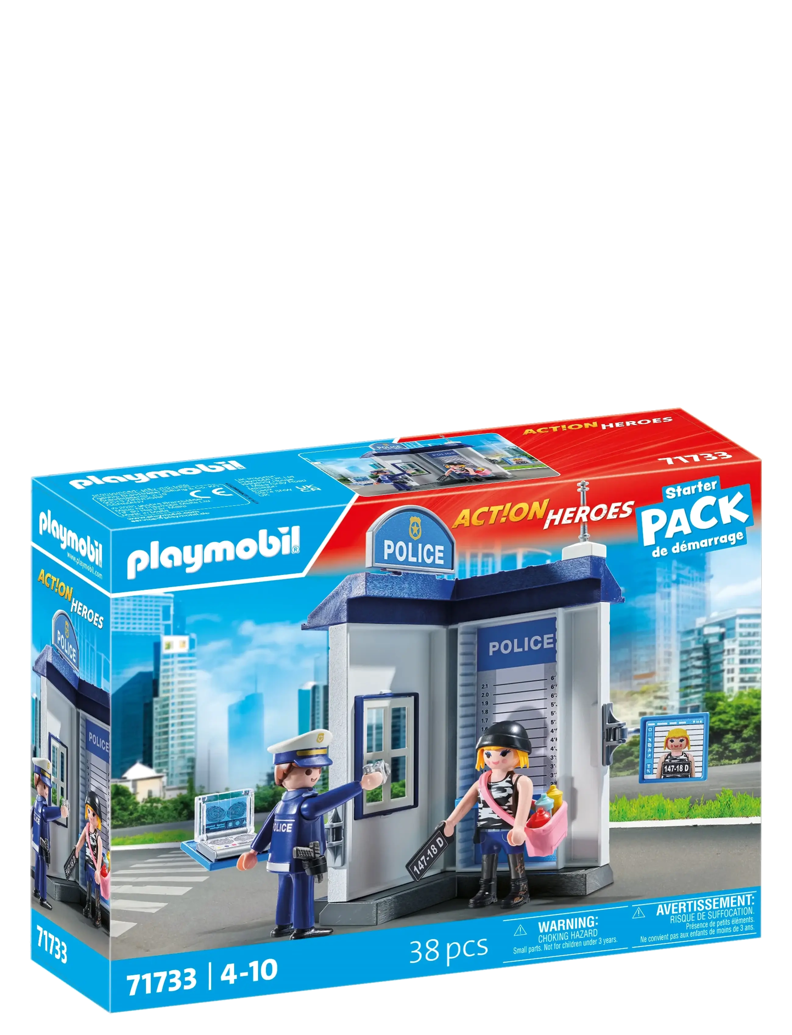 PLAYMOBIL - Starter Pack Police Room - playmobil action heroes - multicolored - 2