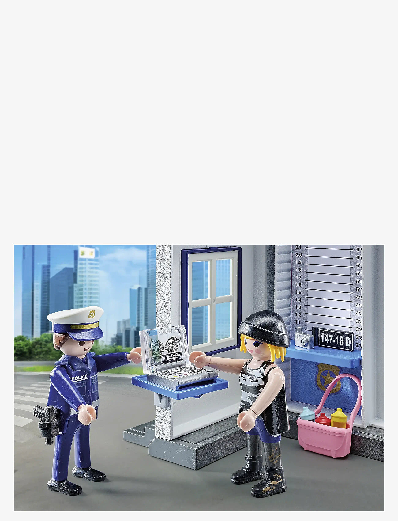 PLAYMOBIL - Starter Pack Police Room - playmobil action heroes - multicolored - 4