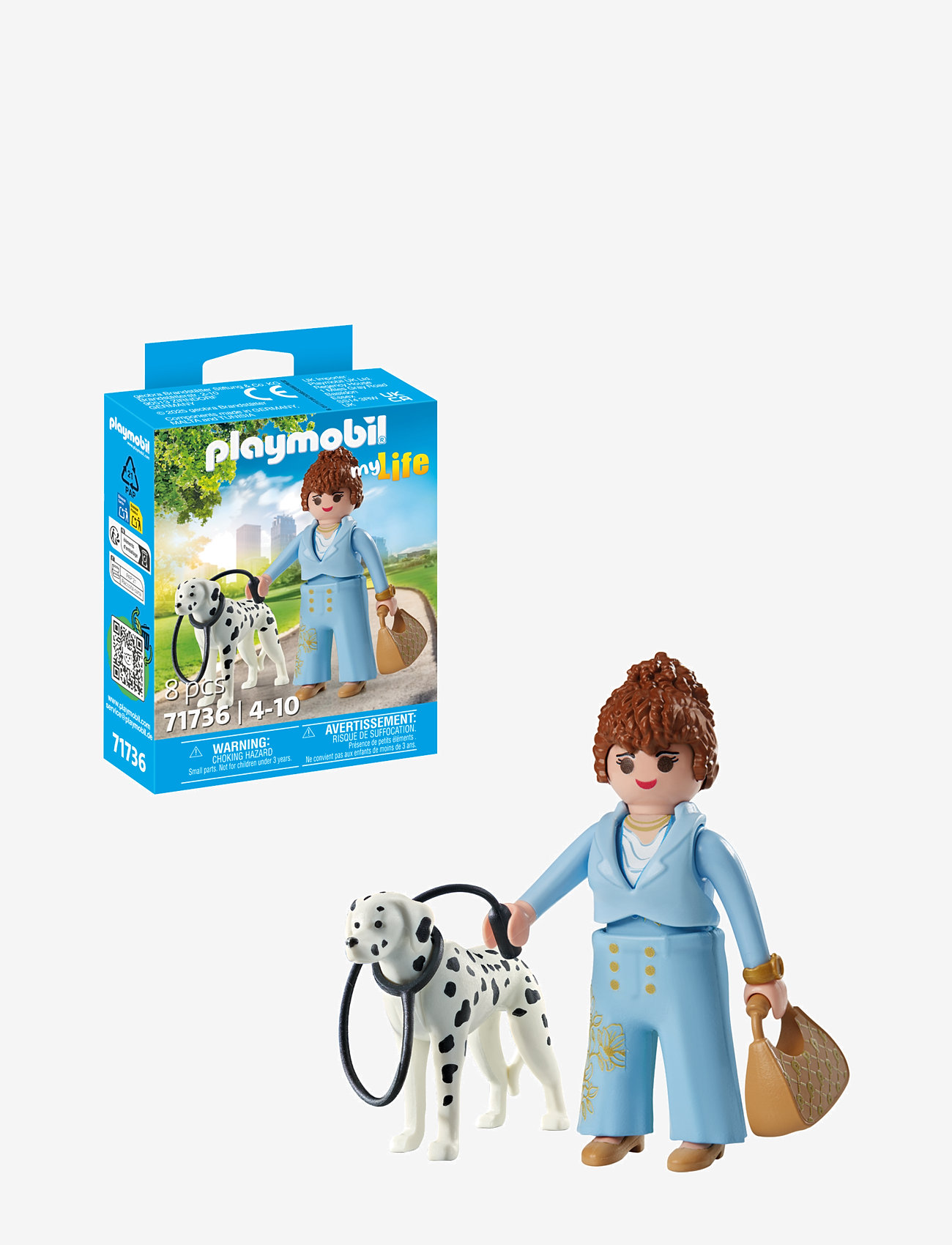 PLAYMOBIL - Manager with Dalmatian - playmobil legetøj - multicolored - 0
