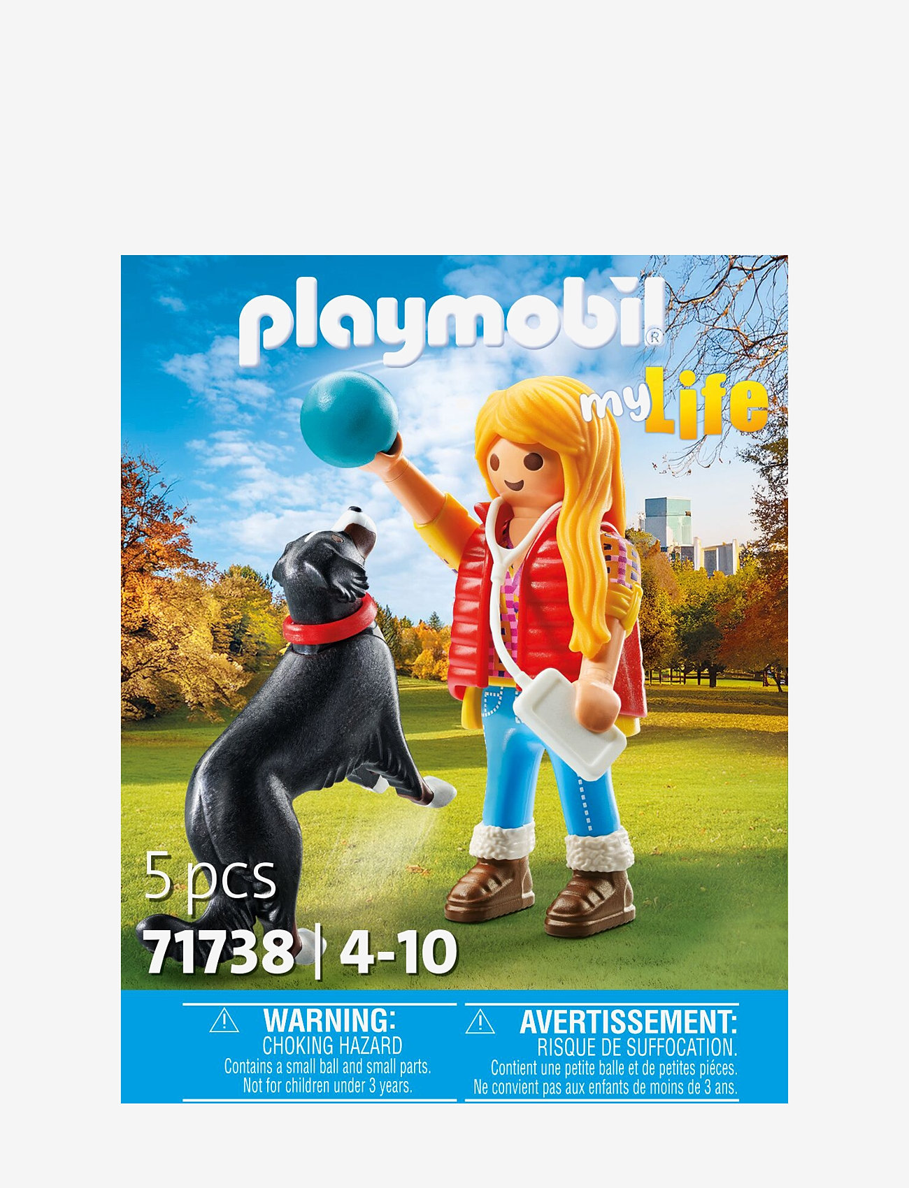 PLAYMOBIL - Woman with Mountain Dog - playmobil city life - multicolored - 3