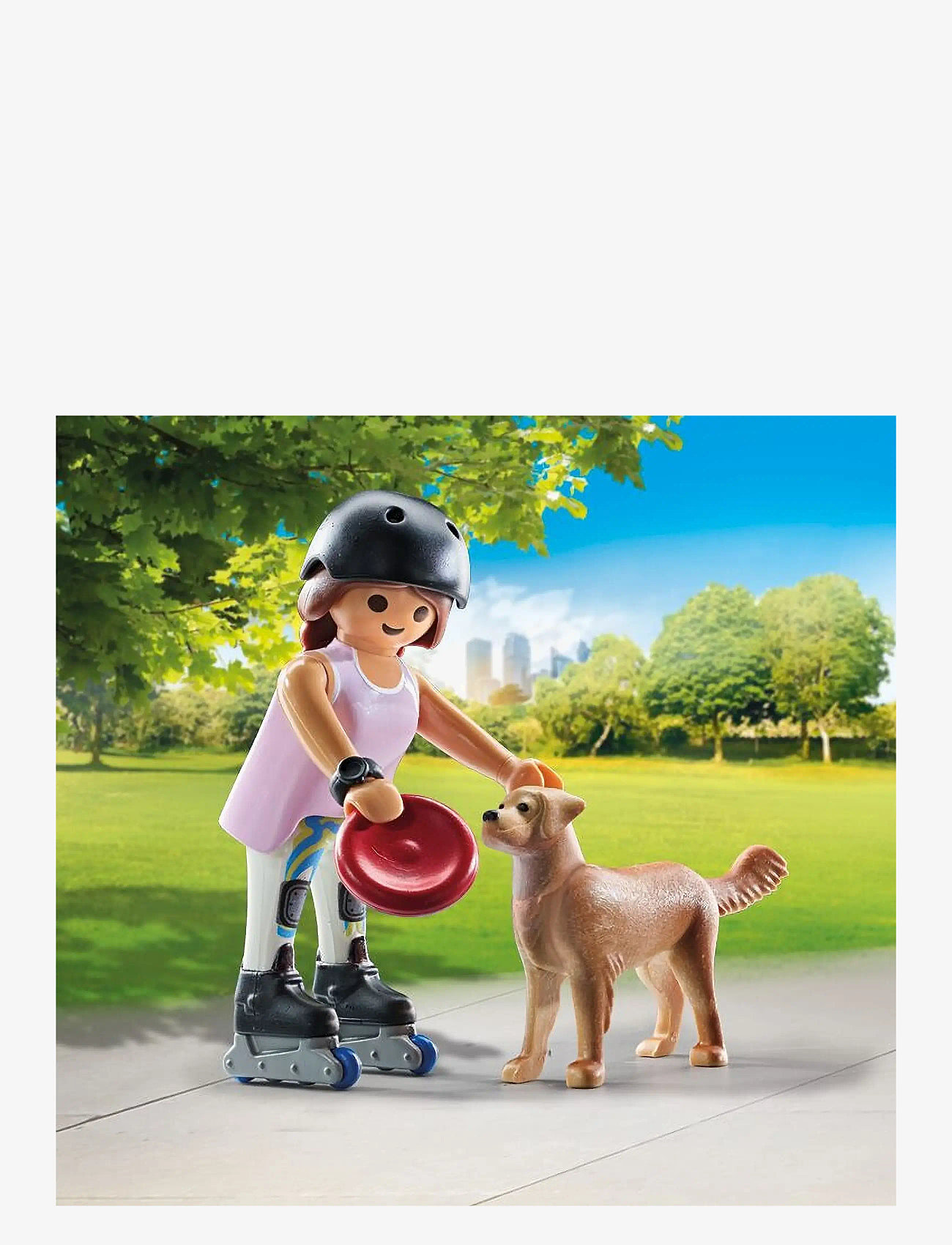 PLAYMOBIL - Skater with Retriever - playmobil leksaker - multicolored - 2