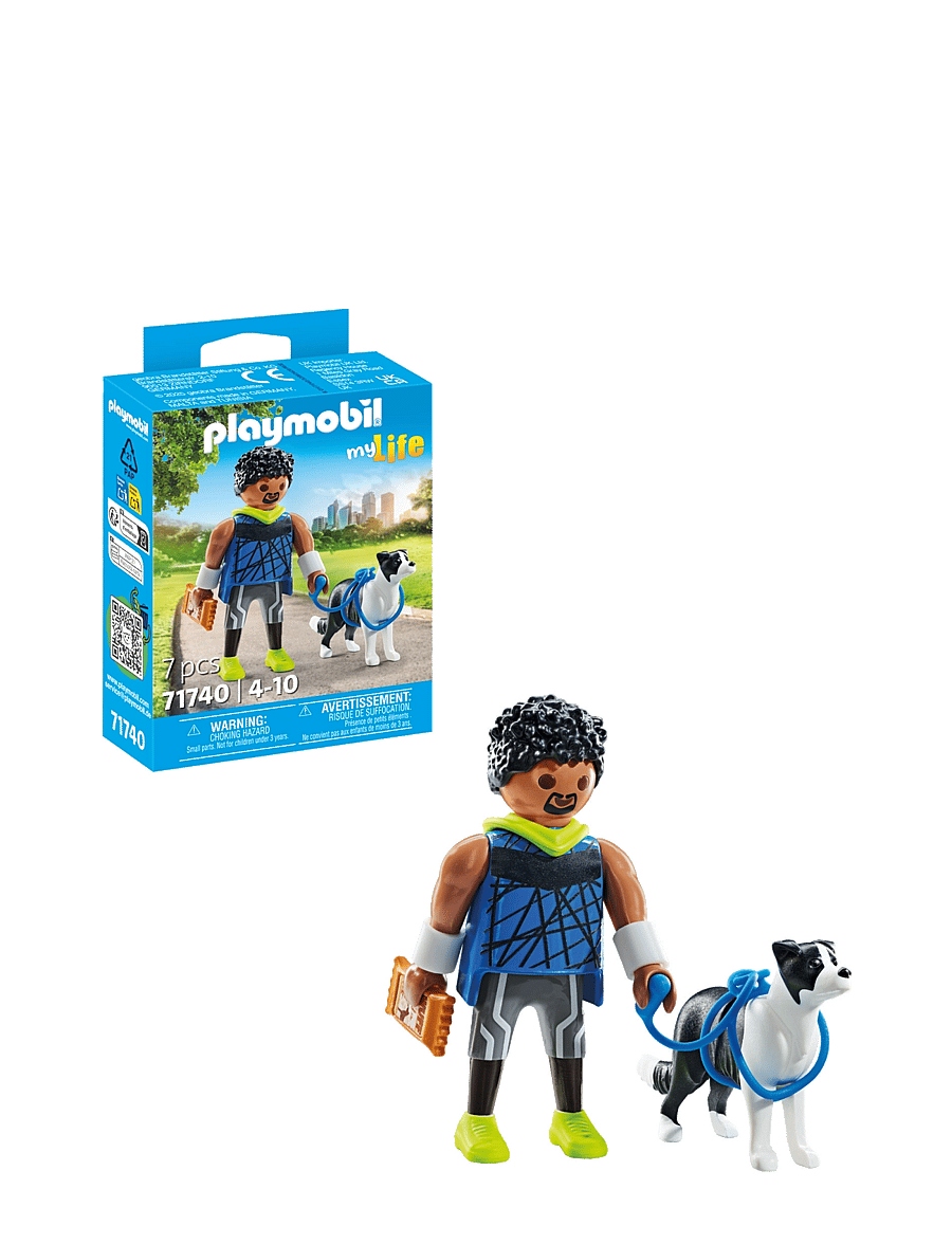 PLAYMOBIL - Jogger with Border Collie - die niedrigsten preise - multicolored - 0
