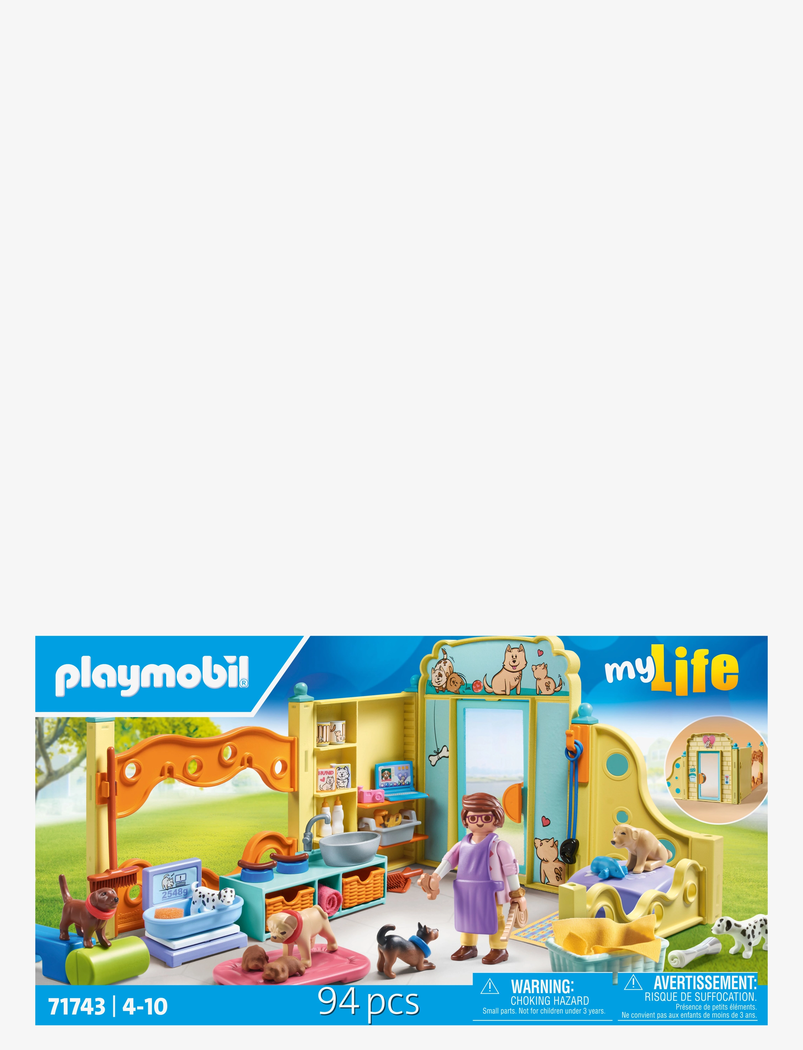 PLAYMOBIL Hvalpecenter, Børn, Playmobil Legetøj, Multi/mønstret, Str: ONE SIZE
