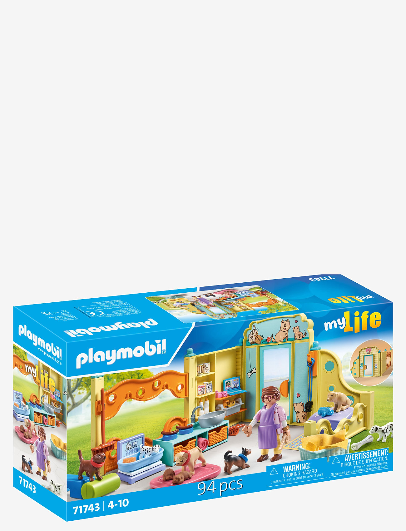 PLAYMOBIL - Puppy Care Center - playmobil legetøj - multicolored - 1