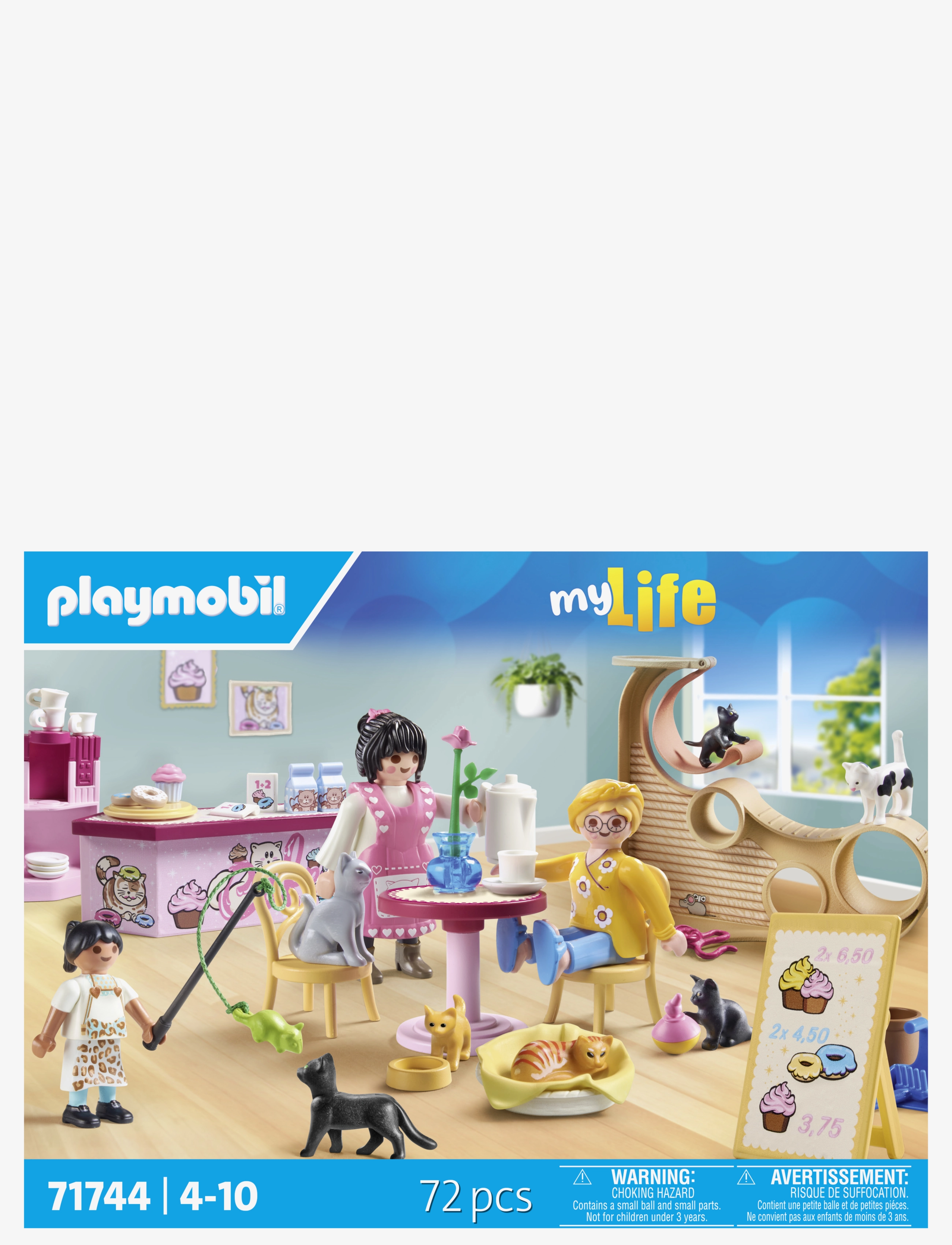 PLAYMOBIL Kattecafé, One Size, Multi/patterned, Legetøj > Playmobil Legetøj, Børn